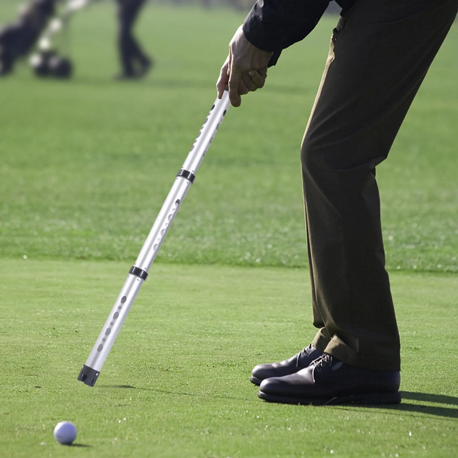 Grabber per palline da golf, raccoglie palline con tubo staccabile, leggero