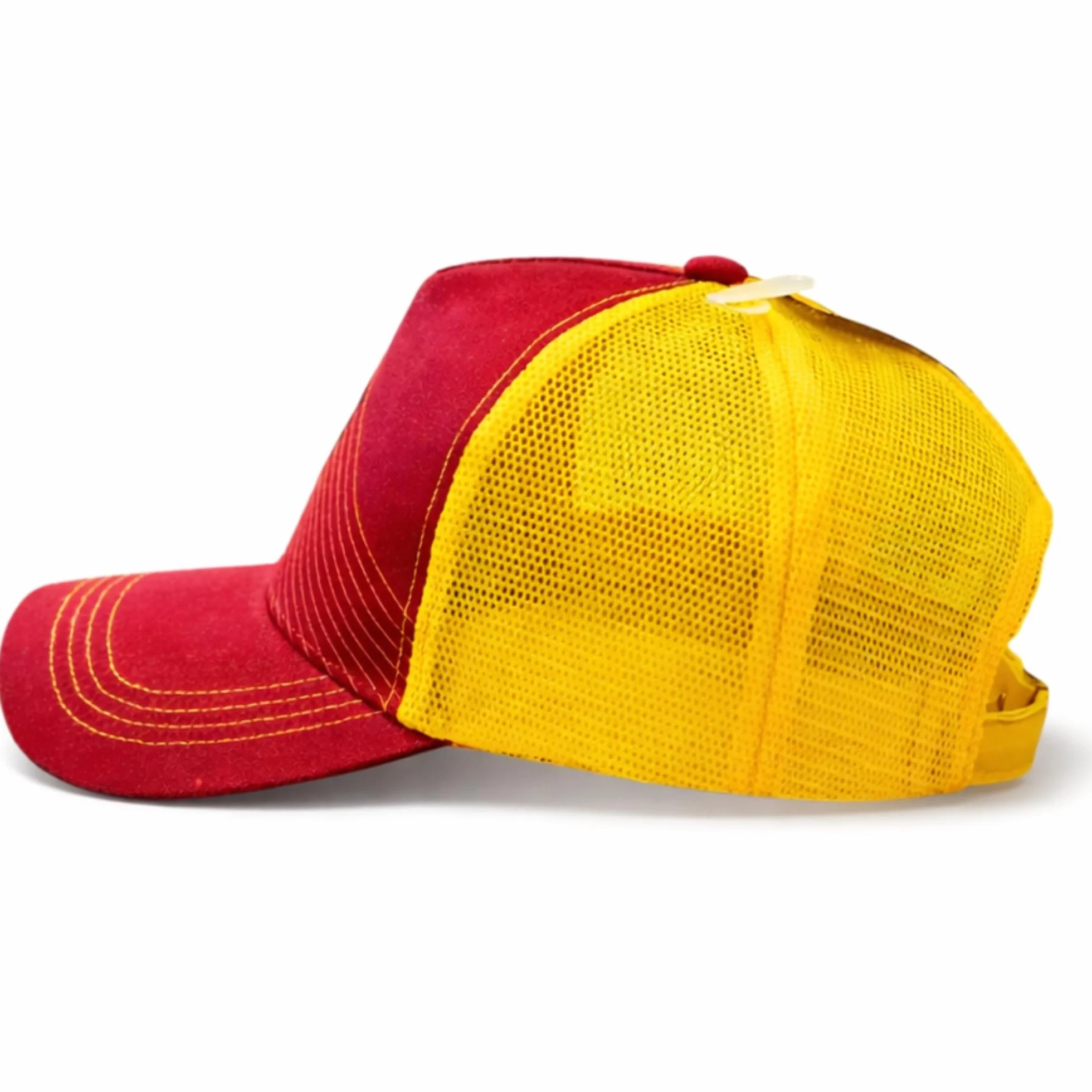 AS Roma Cappello Ufficiale Cotone Logo Baseball Visiera Curva Regolabile Licenza