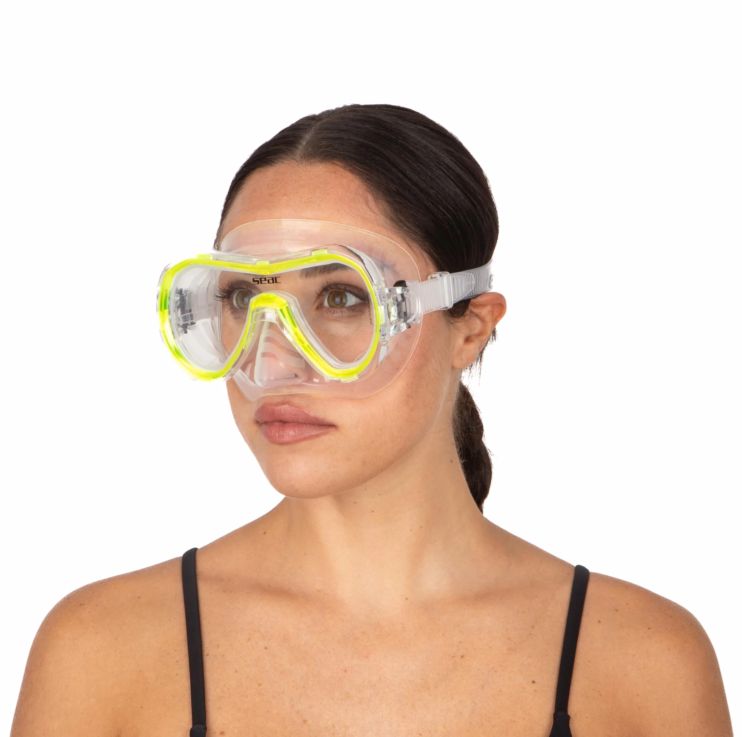 SEAC Giglio Maschera Snorkeling Immersione Subacquea Monolente Unisex Adulto