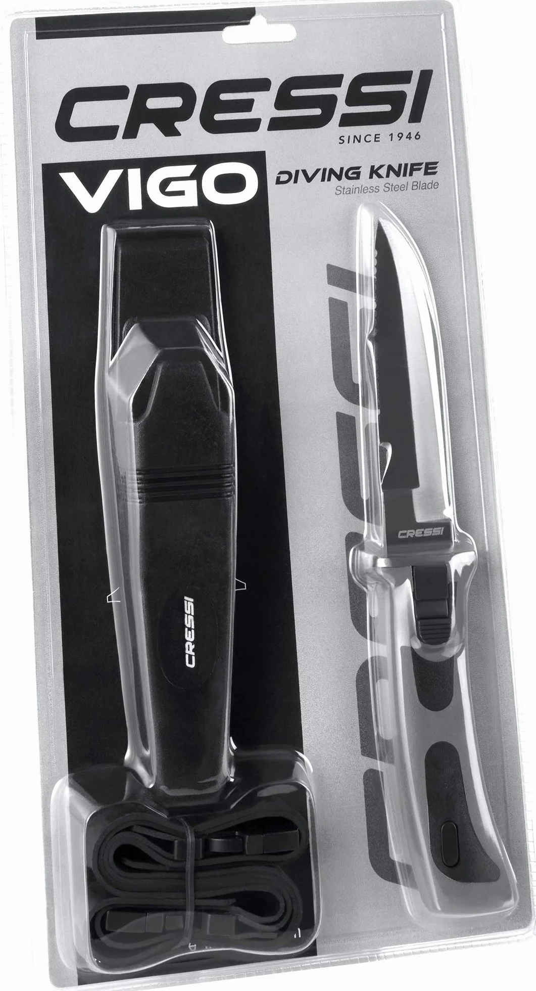 Cressi Vigo Knife Coltello Subacqueo Professionale per Immersioni Apnea