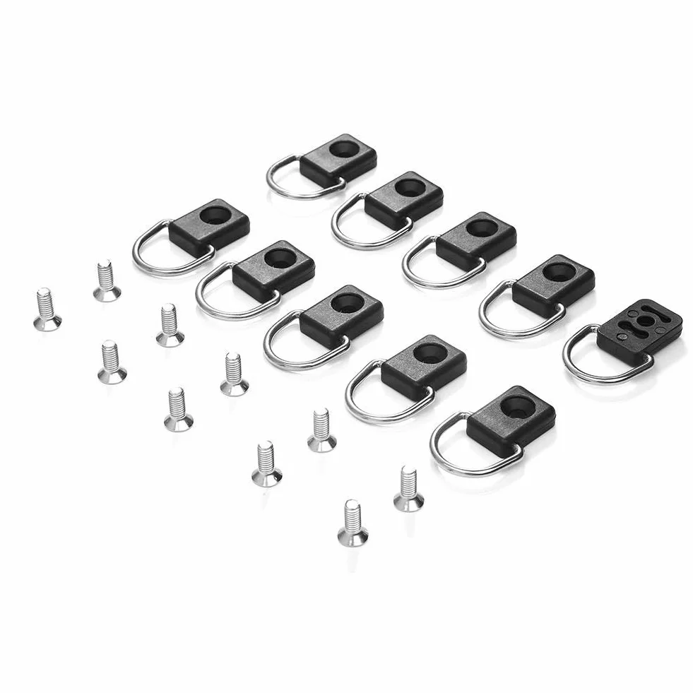 D Ring Kit di Fissaggio ad Anello, Anello di Ancoraggio in Acciaio per Kayak Canoa Pesca M6