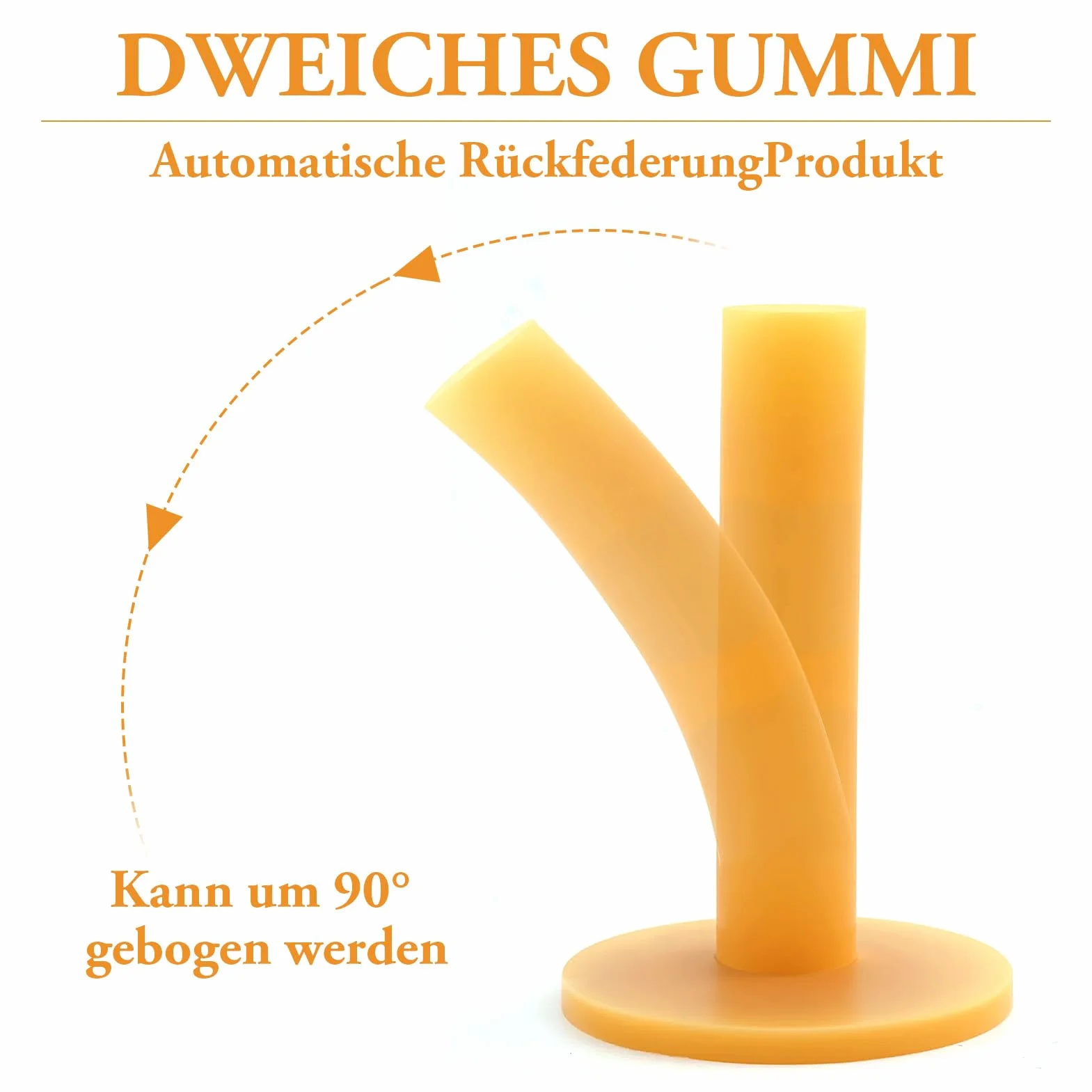 8 Pezzi Tee Golf in Gomma,Tee Gomma da Tappetino per Driving Range,Adatti per Interni ed Esterni, Diverse Misure 35 mm/42 mm/54 mm/60 mm/65 mm/70 mm/75 mm/80 mm