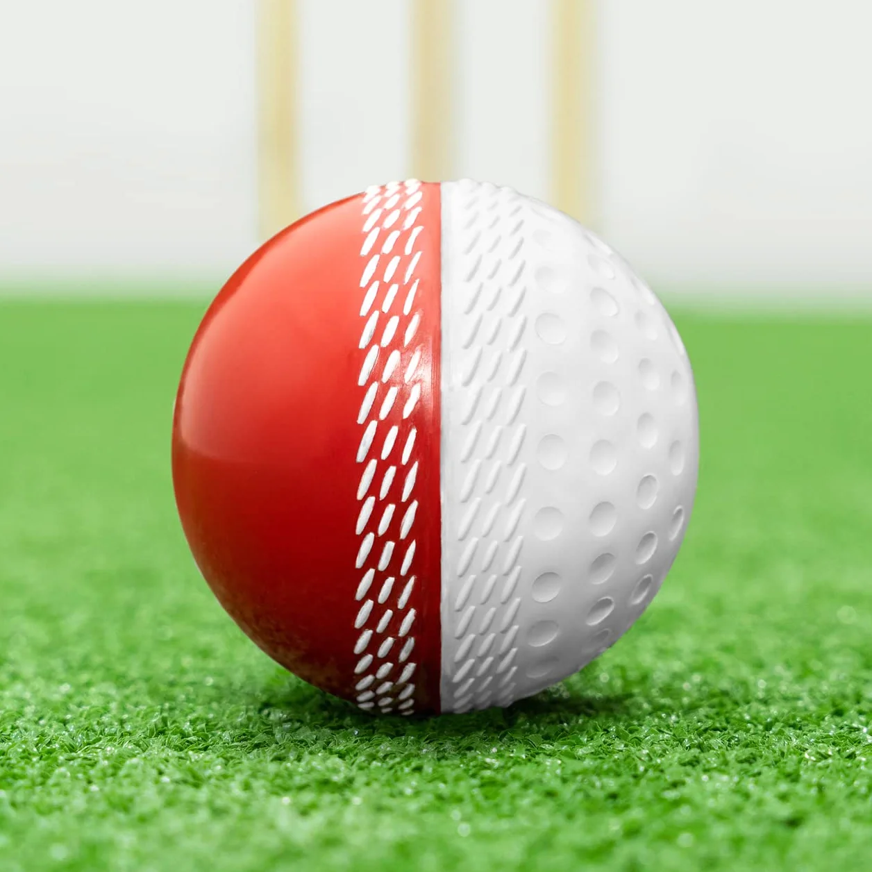FORTRESS Palline Da Cricket Swing Reverse Rosso/Bianco Rosa/Bianco