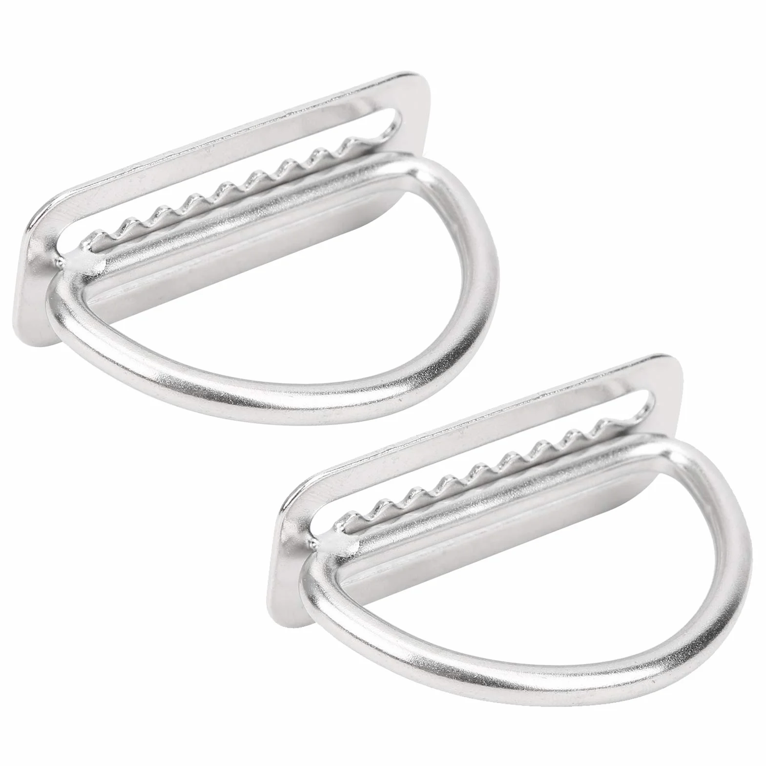 BuyWeek Porta Pesi per Immersioni 2 Pezzi Anello a D Acciaio Inox 304