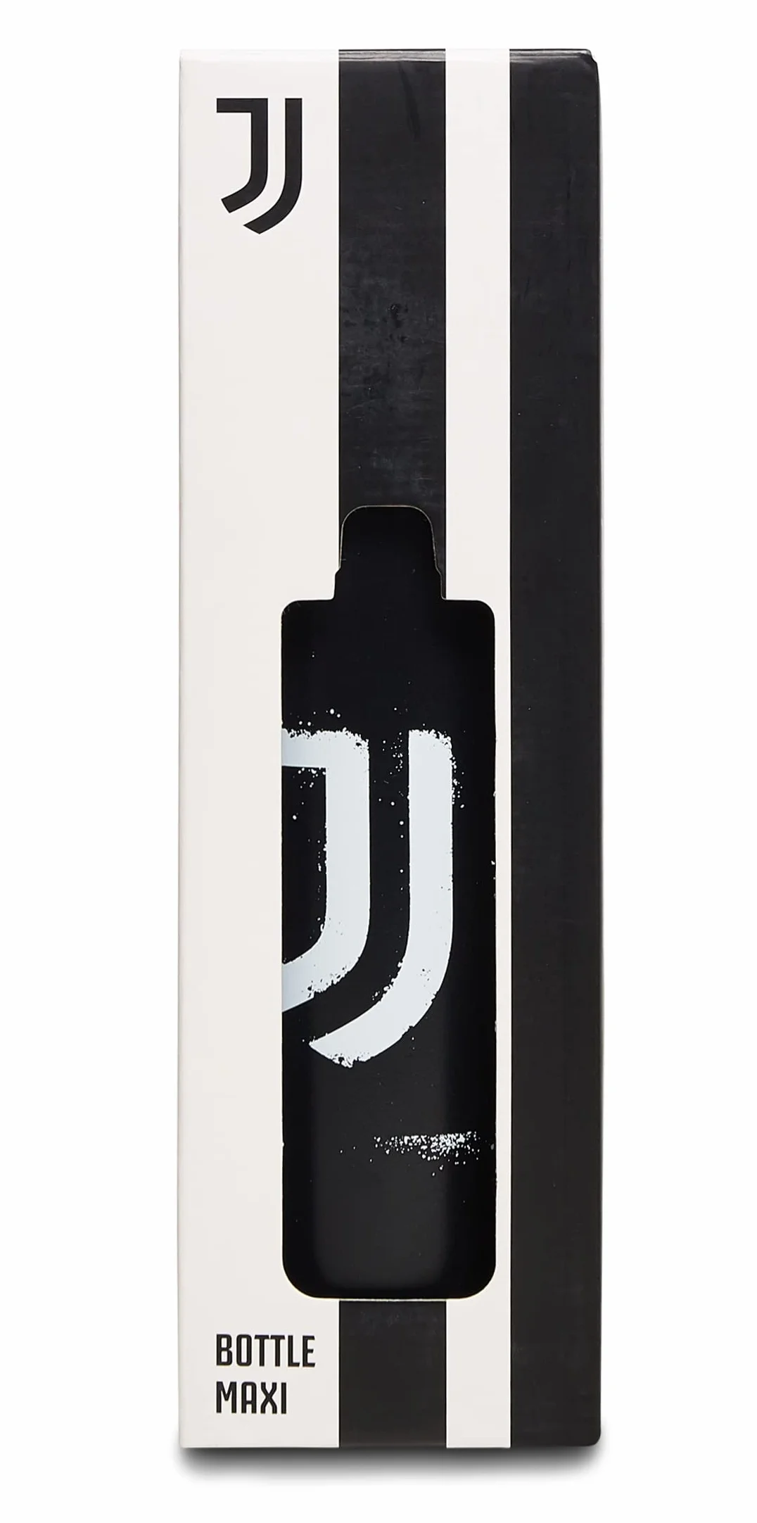 Seven Borraccia FC JUVENTUS Calcio 650 ML Borraccia Termica Acciaio Inox Mantenimento Temperatura 24h Nero
