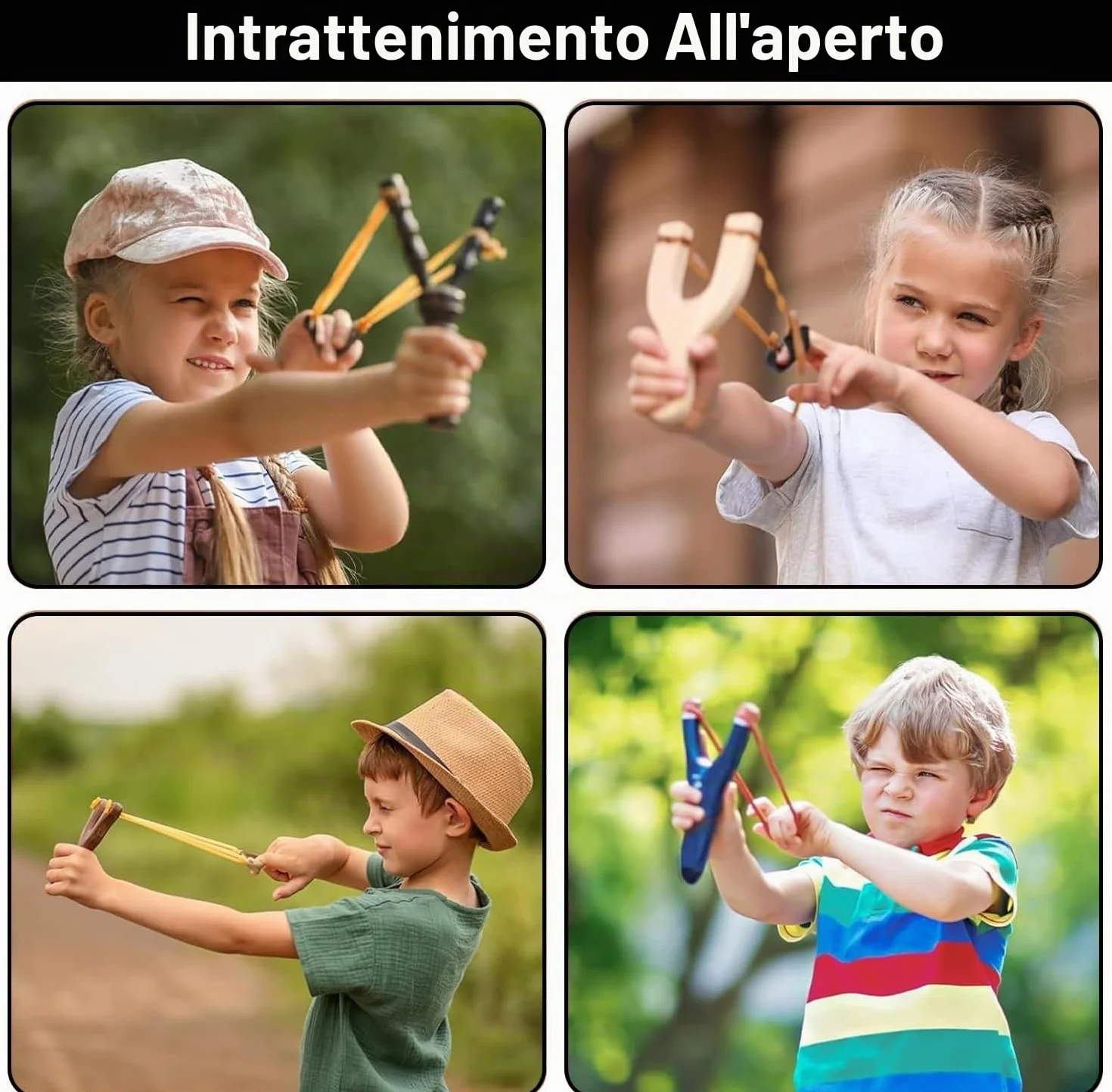 500 Pezzi Sfere per Fionda, Slingshot Fango Sfera Palla di Argilla 8.5 mm Ecologiche per Catapulta
