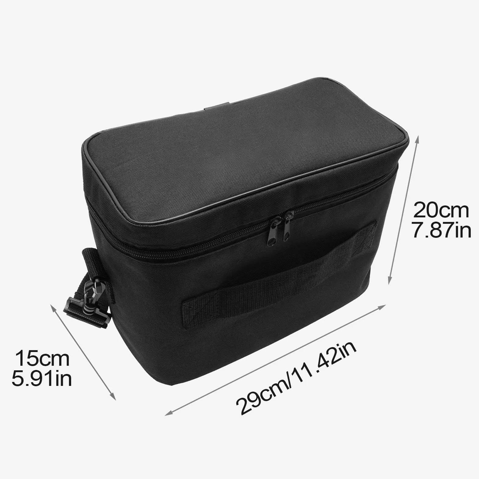 Borsa per pompa elettrica a tracolla, sacca per pompa a paddle, borsa di trasporto regolabile portatile