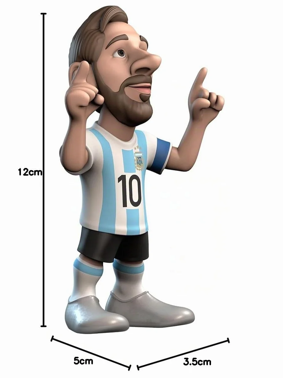 MINIX - Football Stars #173 - AFA Argentina - Messi 10 - Statuetta da collezione 12 cm