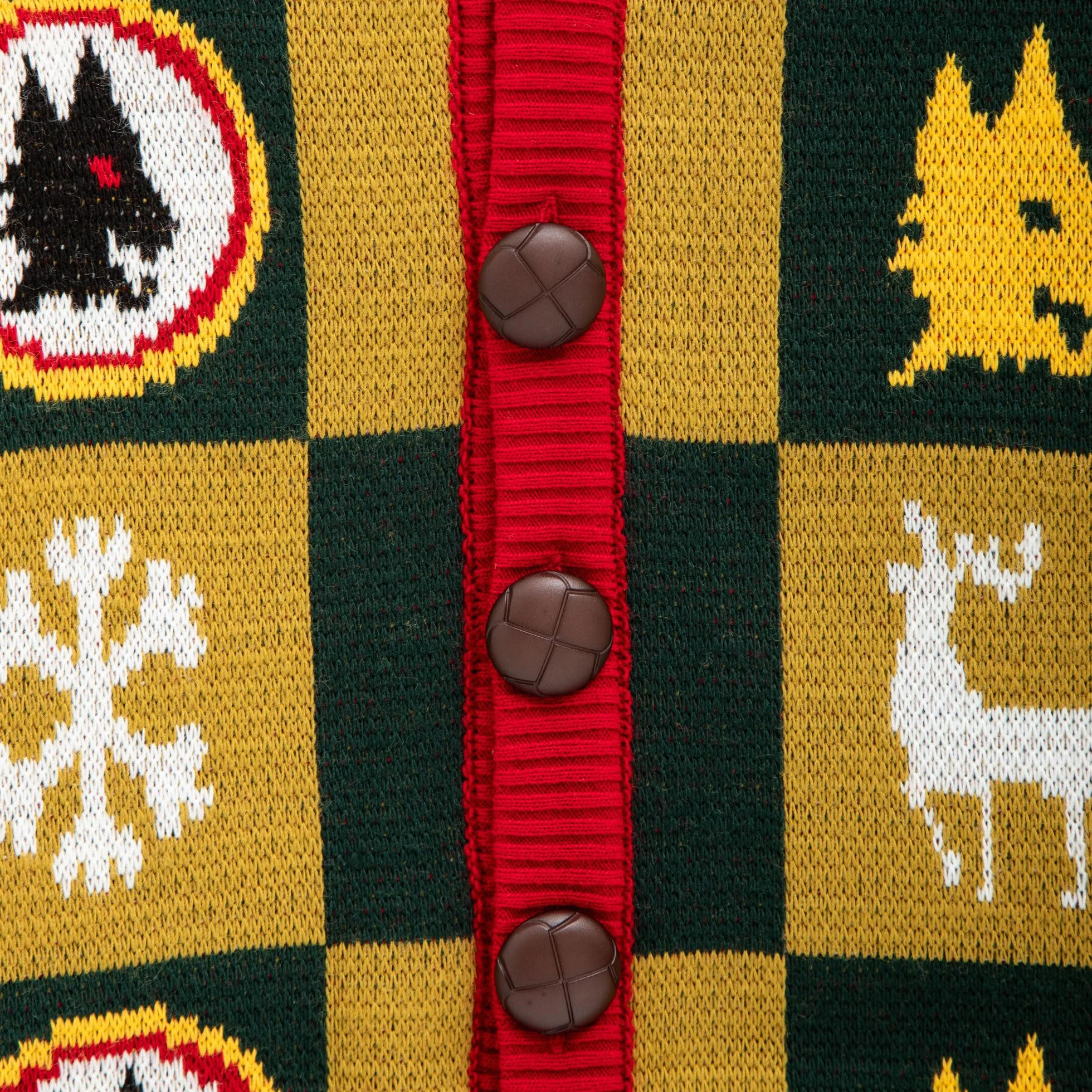AS Roma As Roma Christmas Cardigan Maglione Cardigan Unisex - Adulto (Pacco da 1)