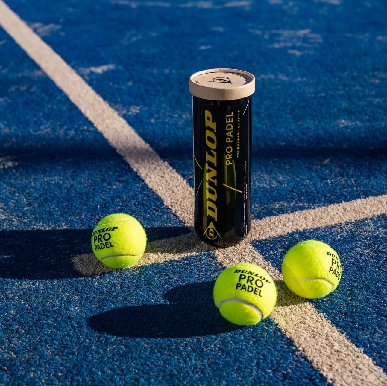 DUNLOP Pro Padel Balls - Palline da padel per tornei e competizioni