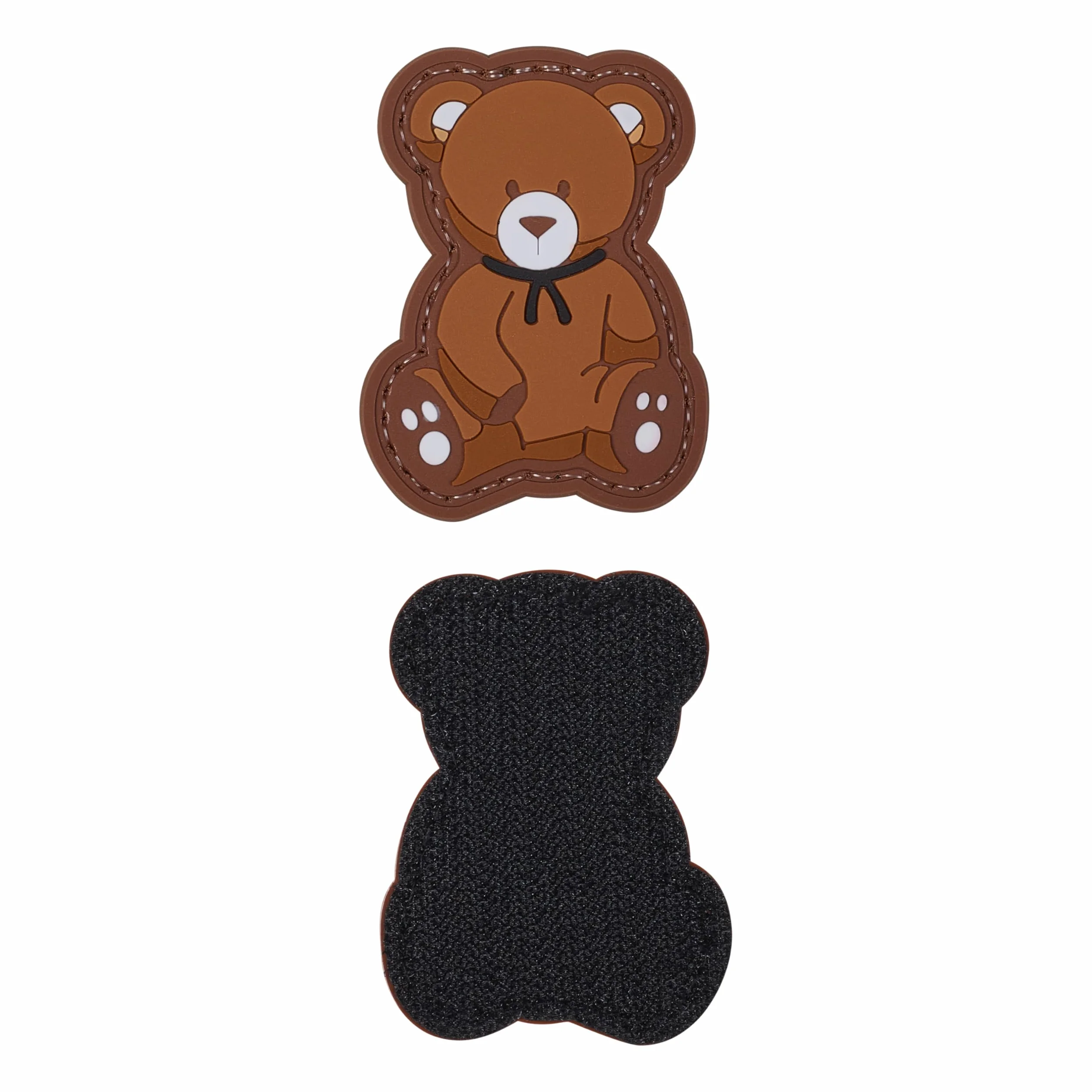 Toppa in gomma con retro adesivo, personalizzabile per zaini tattici e giubbotti da cross training e palestra (Teddy Bear)