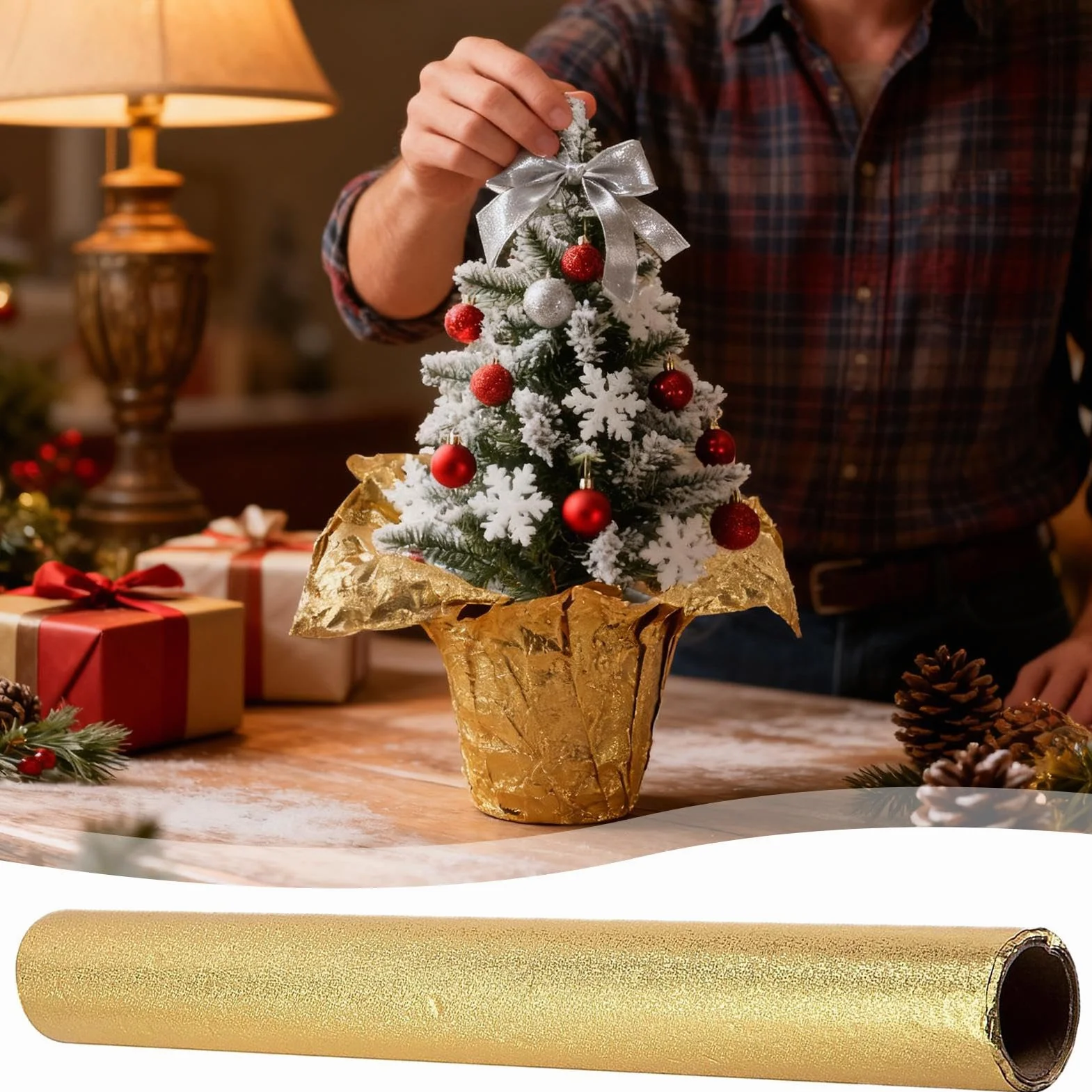 Ahuuen Incarto In Foglio Per Piante In Vaso | Rotolo Da 9,14 Metri Di Fogli Per Imballaggio,Foglio Floreale Impermeabile Per Contenitori Per Piante | Per Natale Compleanno Matrimonio Artigianato