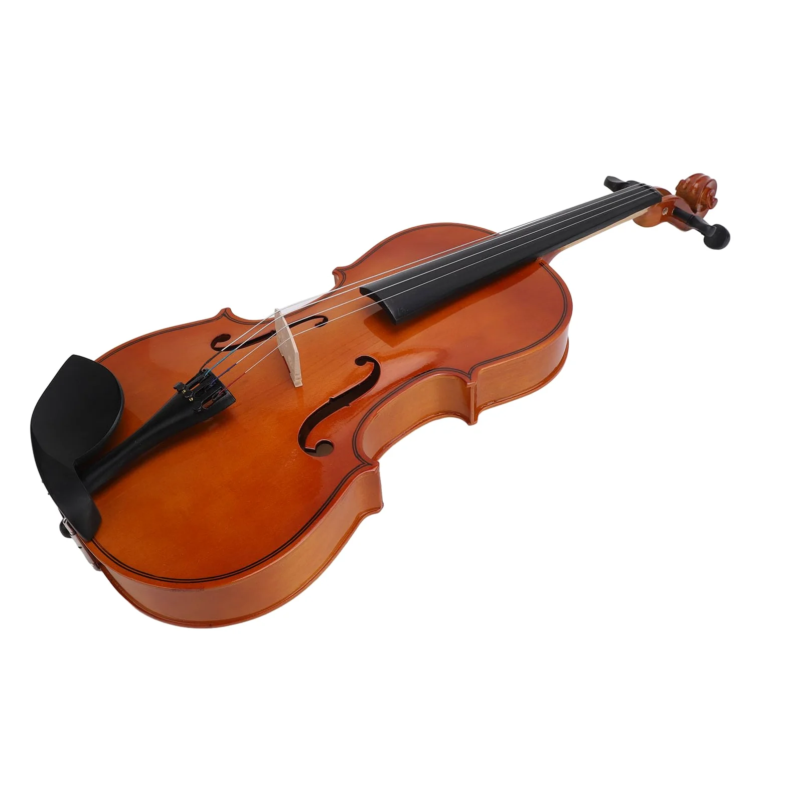 Viola, legno di abete rosso lucidato a mano per principianti viola, suono pulito di piccole dimensioni conveniente per la pratica quotidiana, le prestazioni e la registrazione