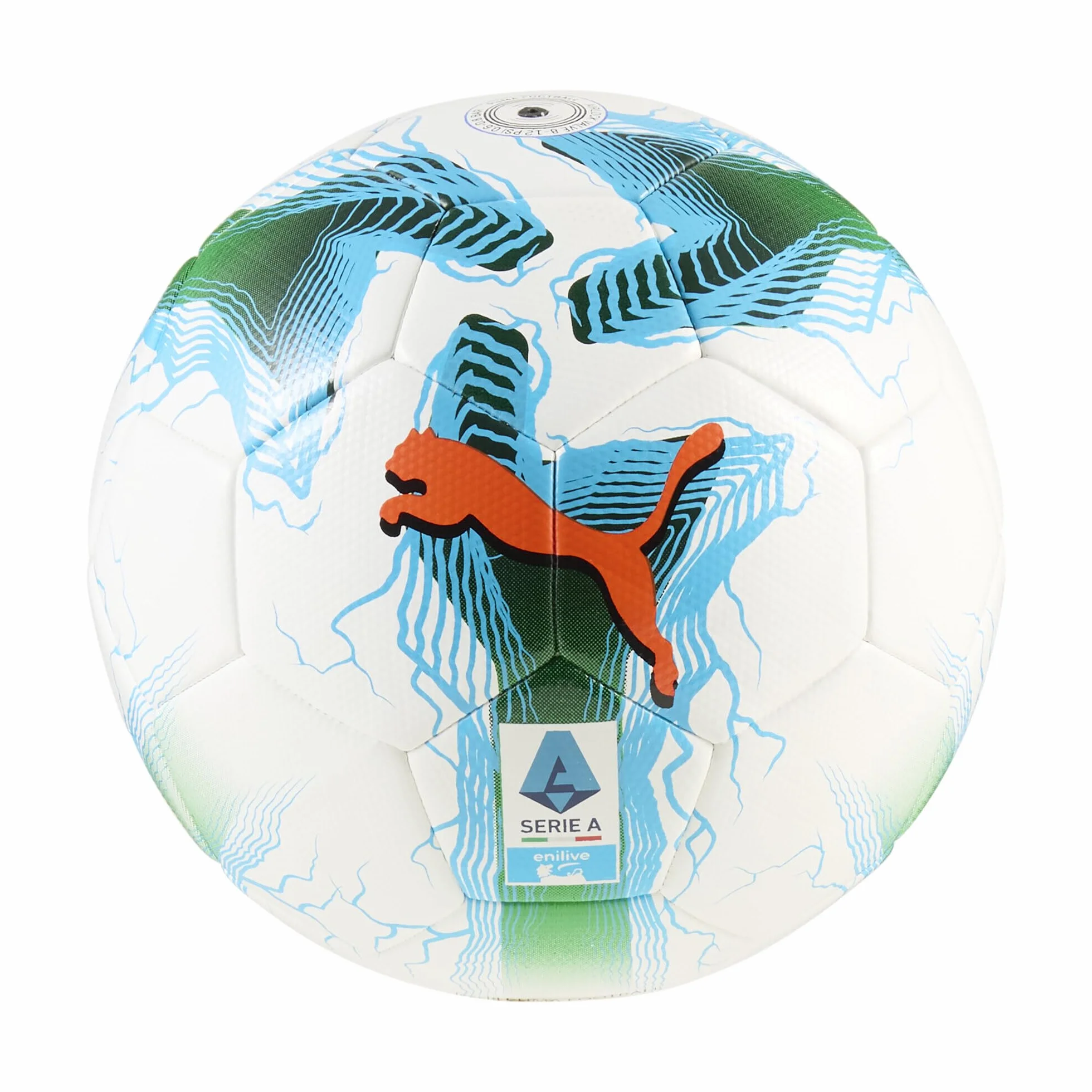 PUMA Pallone da Calcio Orbita Serie A 4 White Multicolor