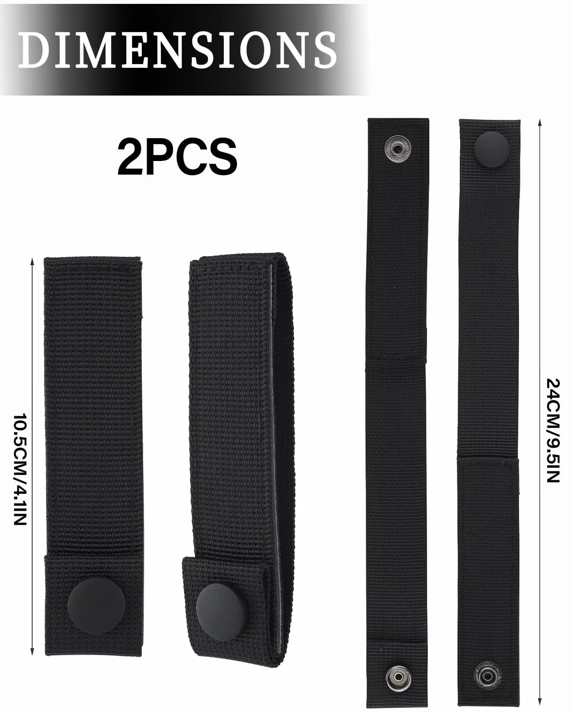 MOLLE Cinghia 2 Pezzi Fettuccia Nylon Utility Backpack Strap Accessory Connector