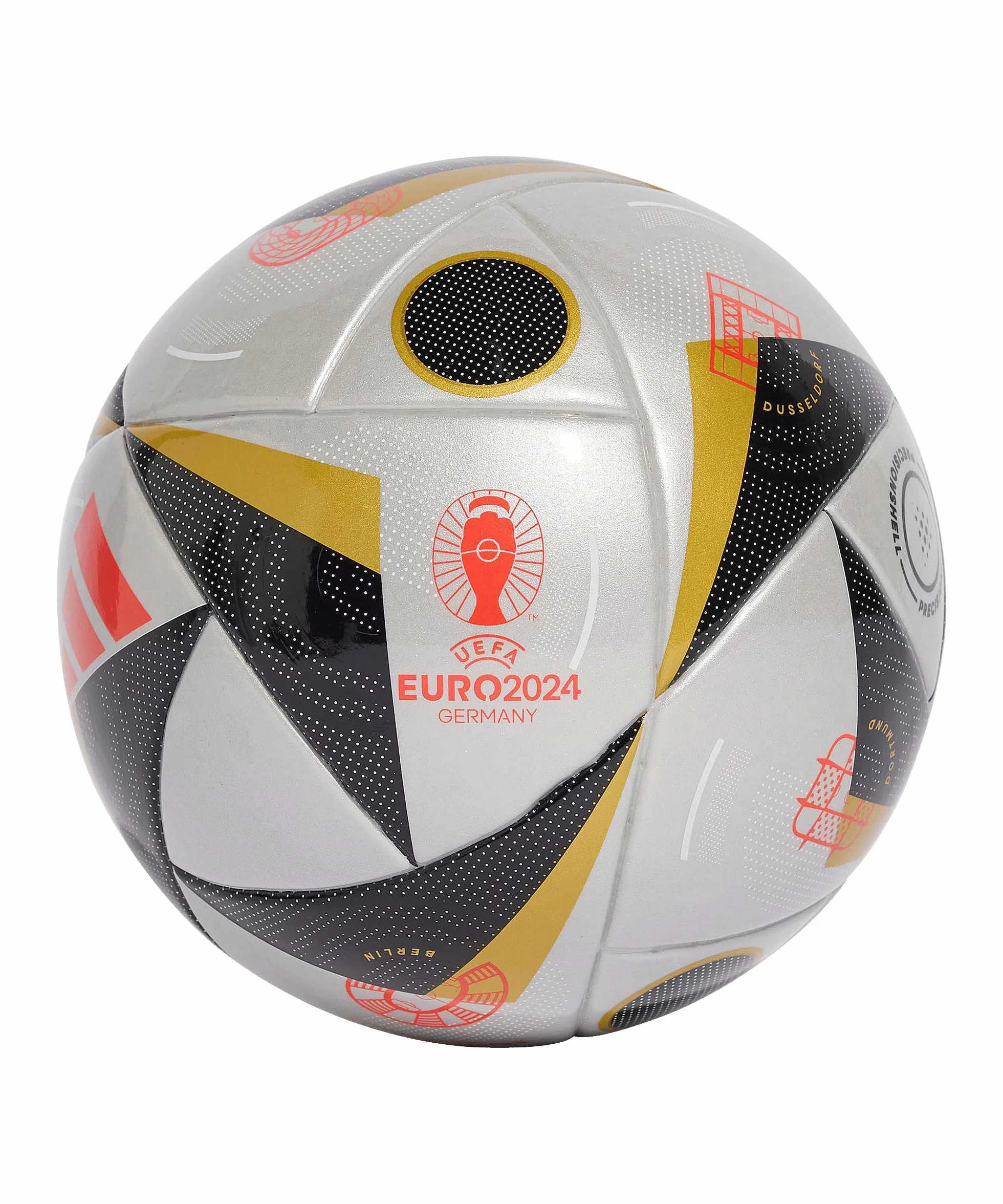 Adidas Football Mini palla Finale Euro 2024 IX4048 Argento