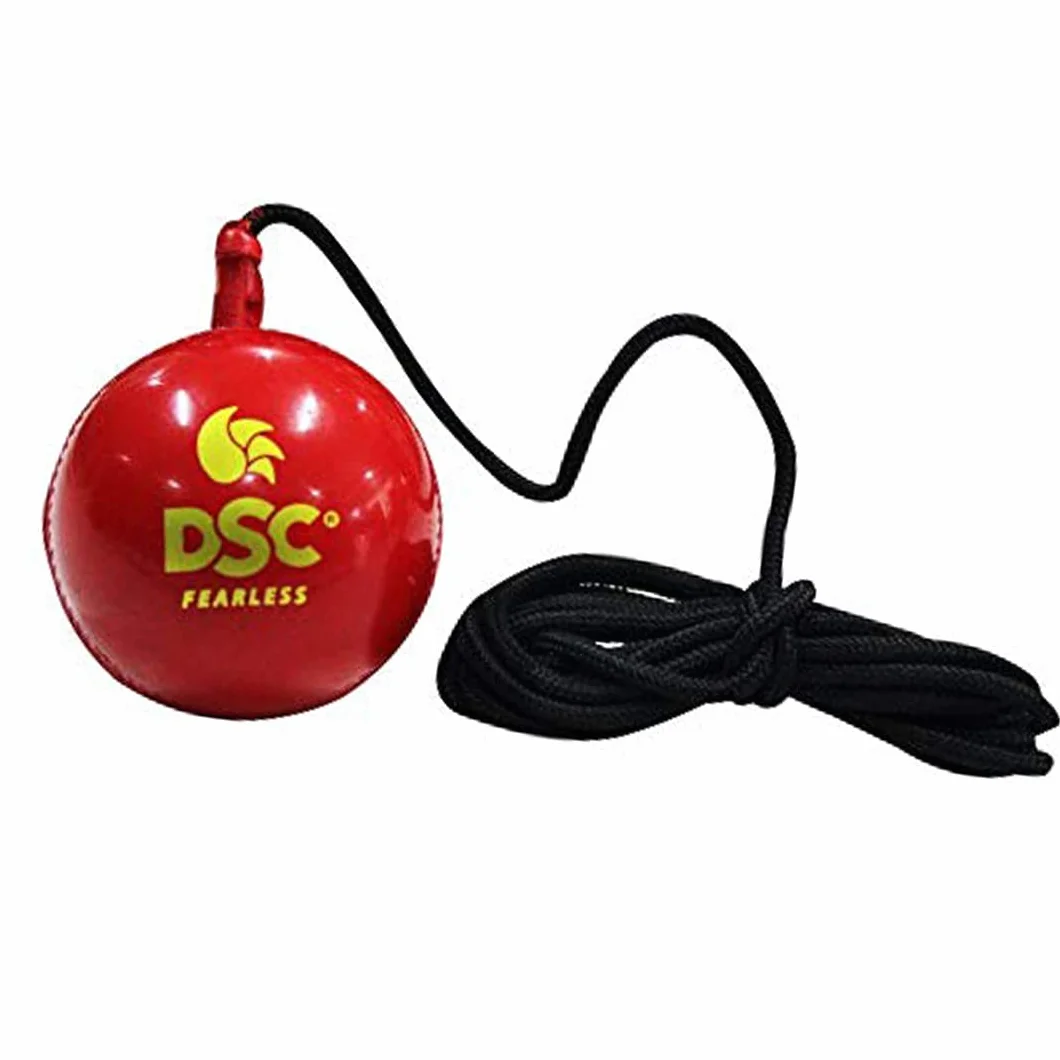 DSC Sfera da Cricket Sintetica da Appendere, Rossa
