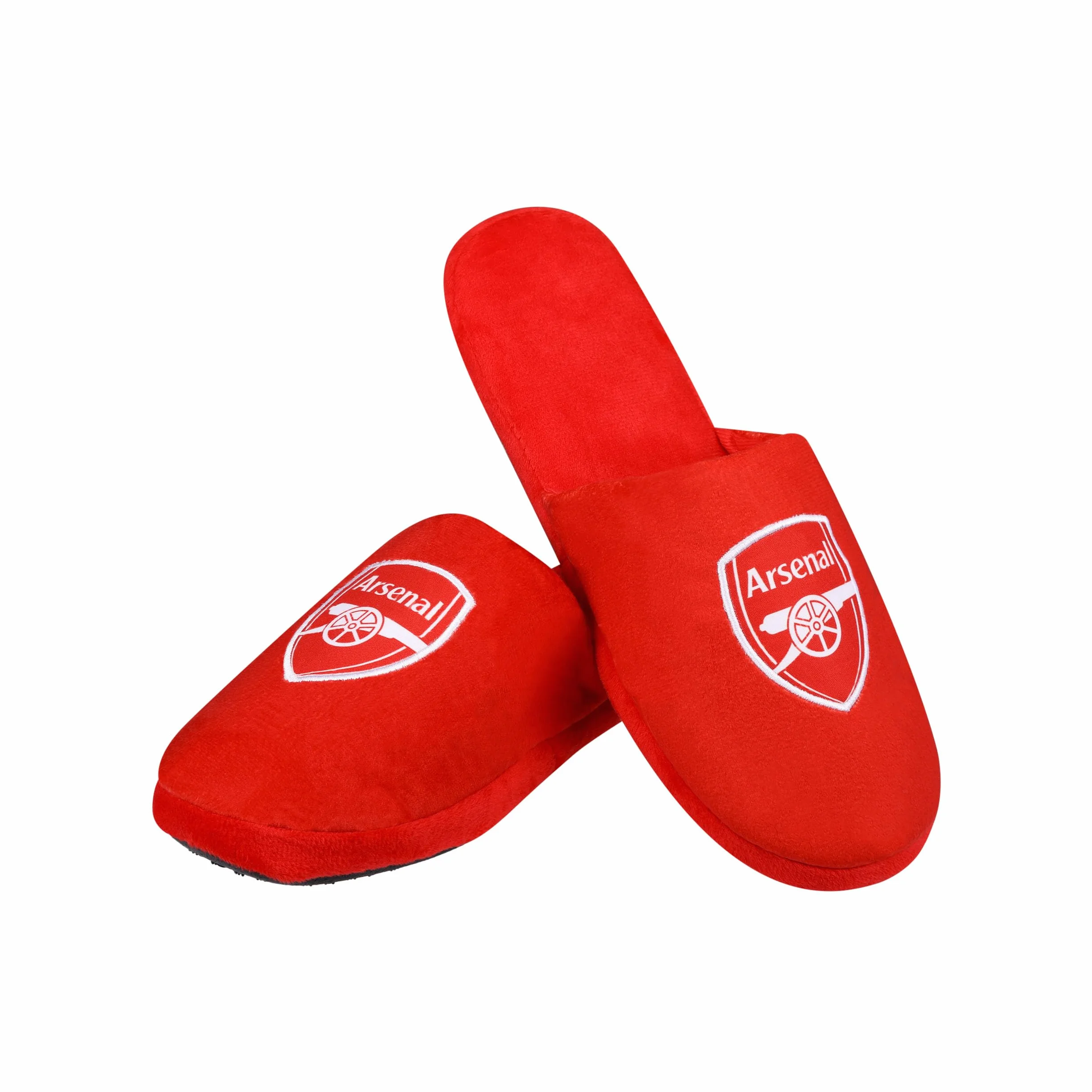 FOCO Pantofole da calcio da uomo con licenza ufficiale Arsenal FC, taglia M 8-9, Arsenal F.C, 42/43 EU