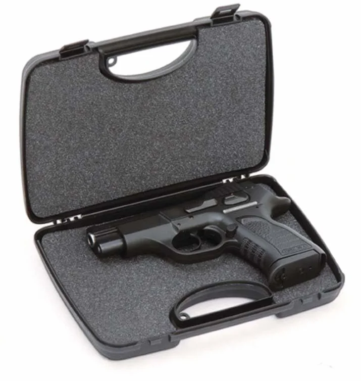 Portapistola custodia in plastica 23,5x16x4,6 cm