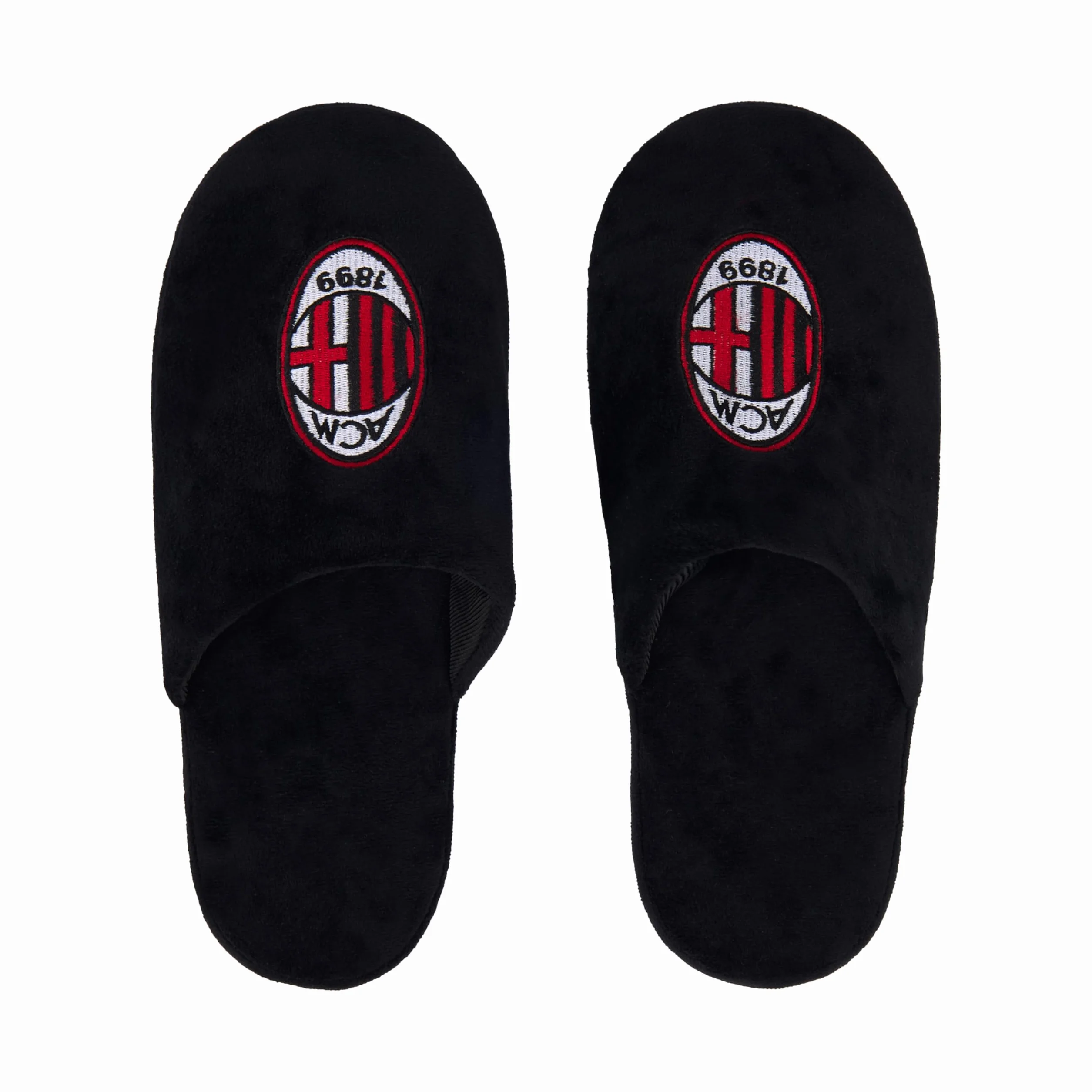 A.C. Milan - Pantofole da Uomo, Ciabatte per Casa, Prodotto Ufficiale Milan
