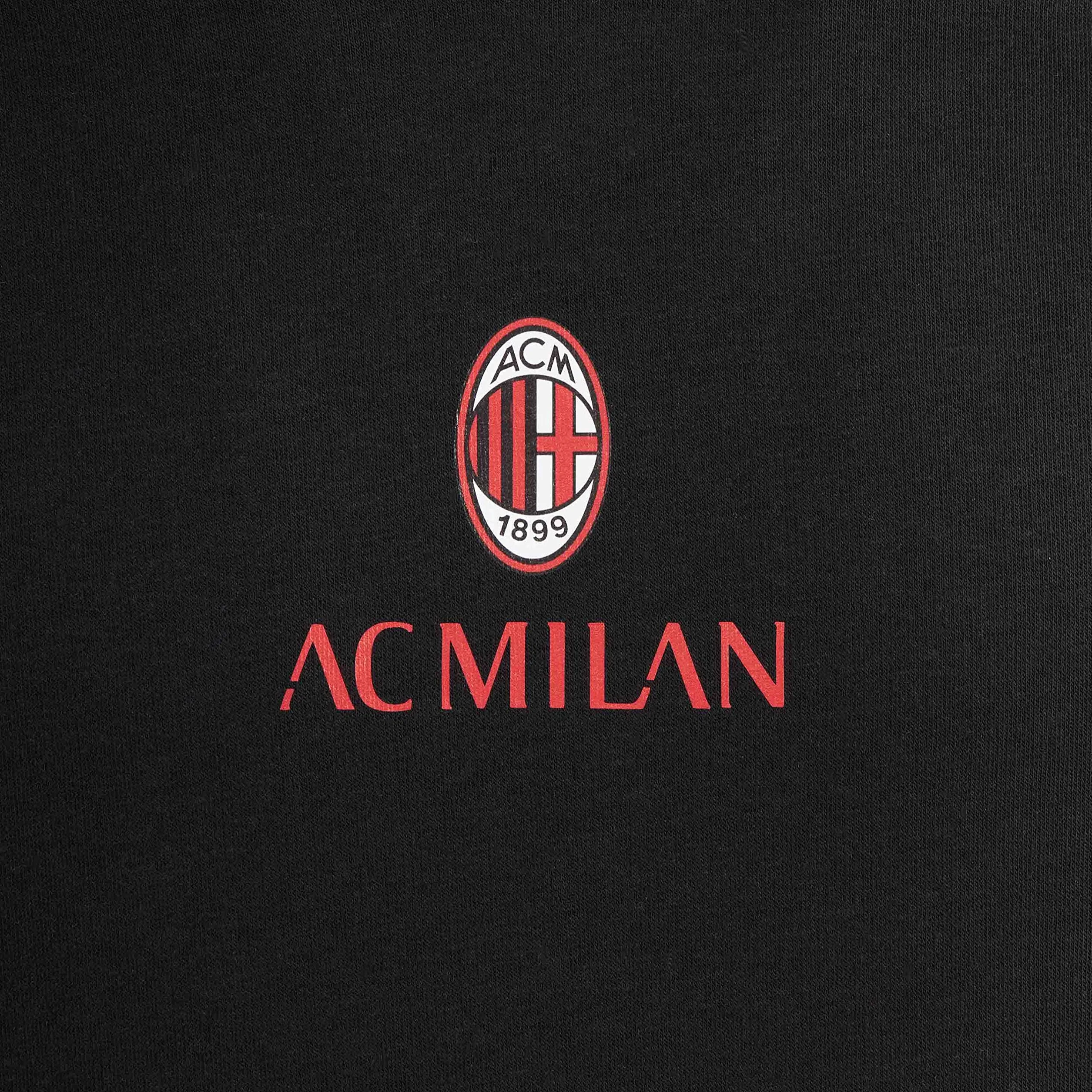 AC Milan Felpa con Cappuccio Logo