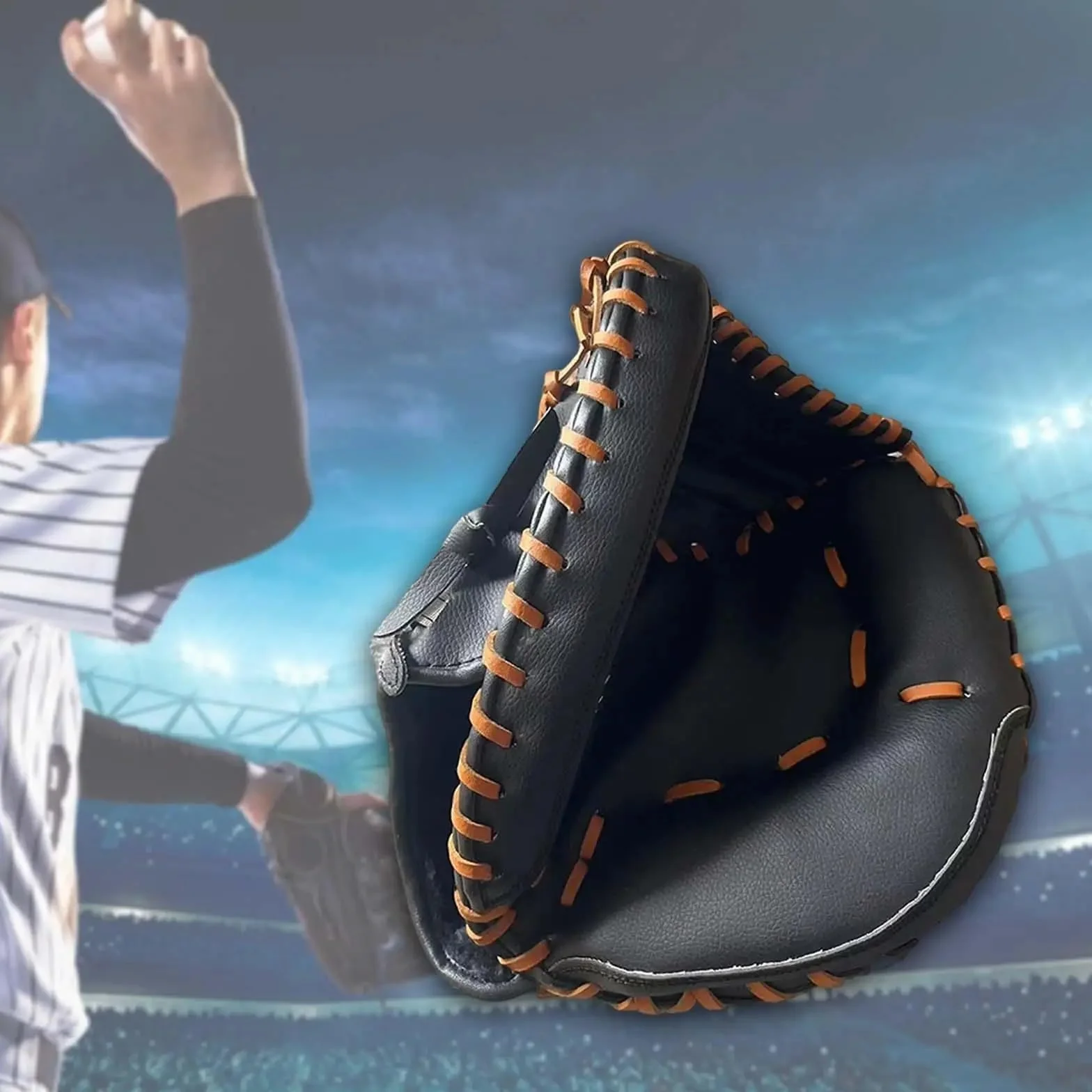 Guanti da Baseball Guanto da baseball ricevitore comodo fielding softball giovani adulti