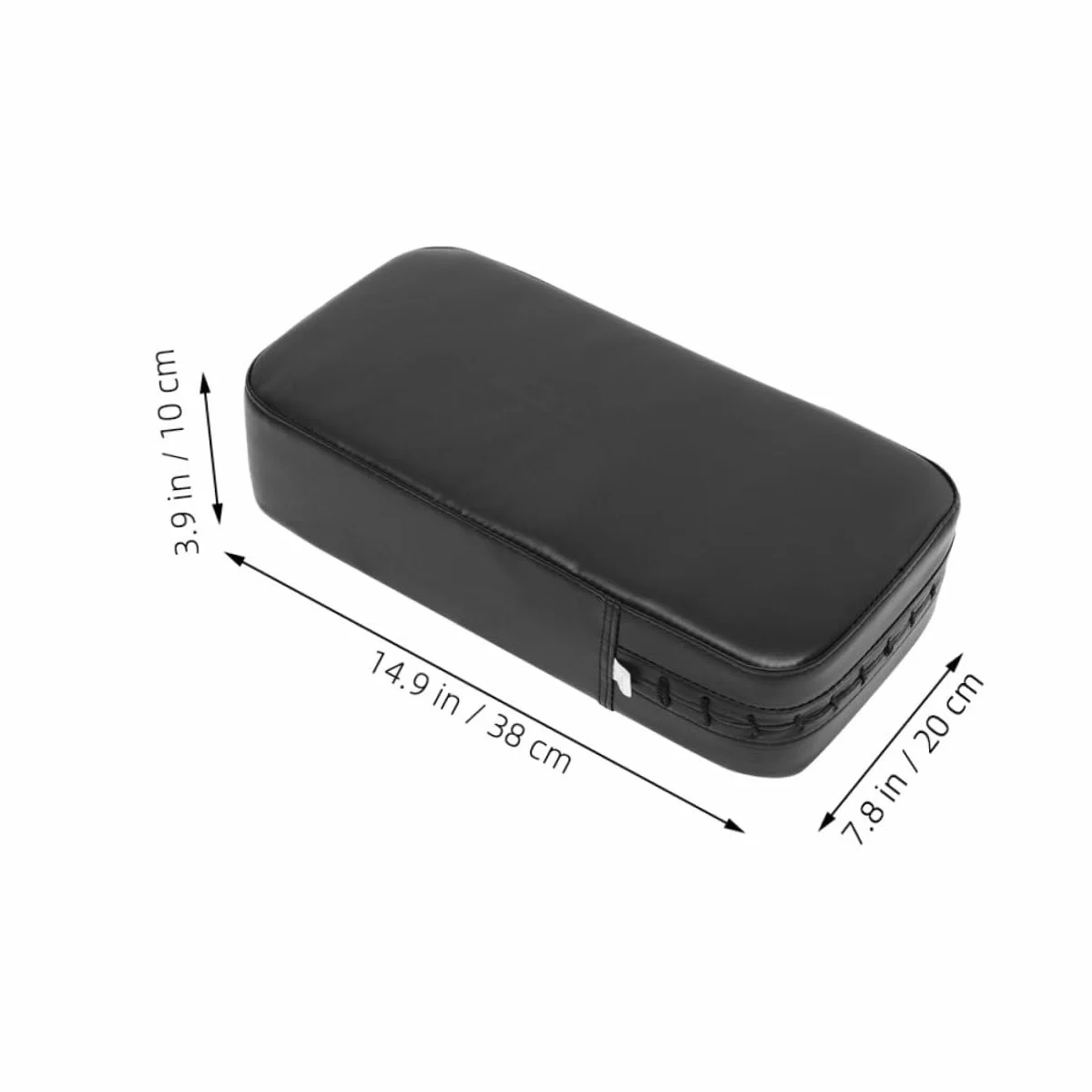 Cuscino in Pu Leather Basket 2 Pezzi Allenamento Nero Stabilità Visione Giovani Giocatori
