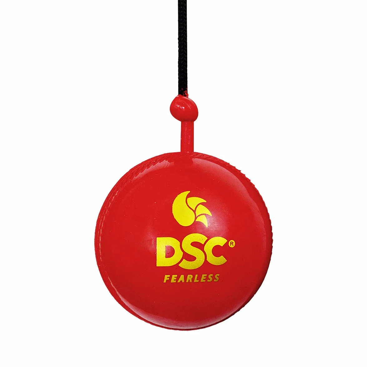 DSC Sfera da Cricket Sintetica da Appendere, Rossa