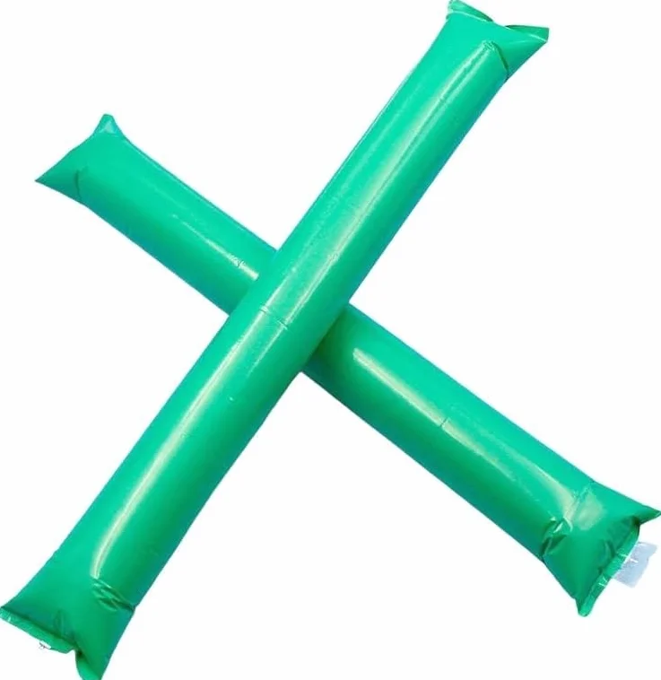 Bastoncini di cotillon gonfiabili rumorosi in plastica 110 pz Confezione da 55 paia per feste, calcio, compleanni