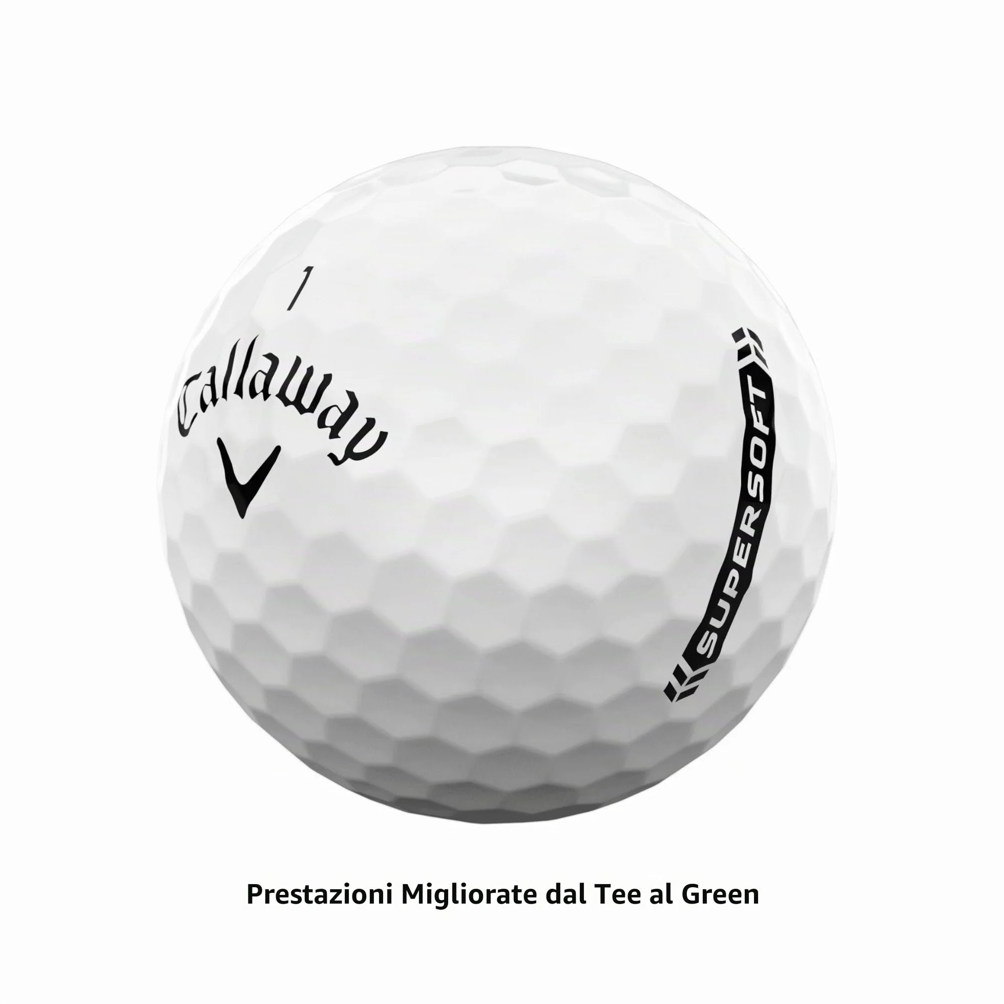Callaway Supersoft Pallina da Golf Unisex Adulto