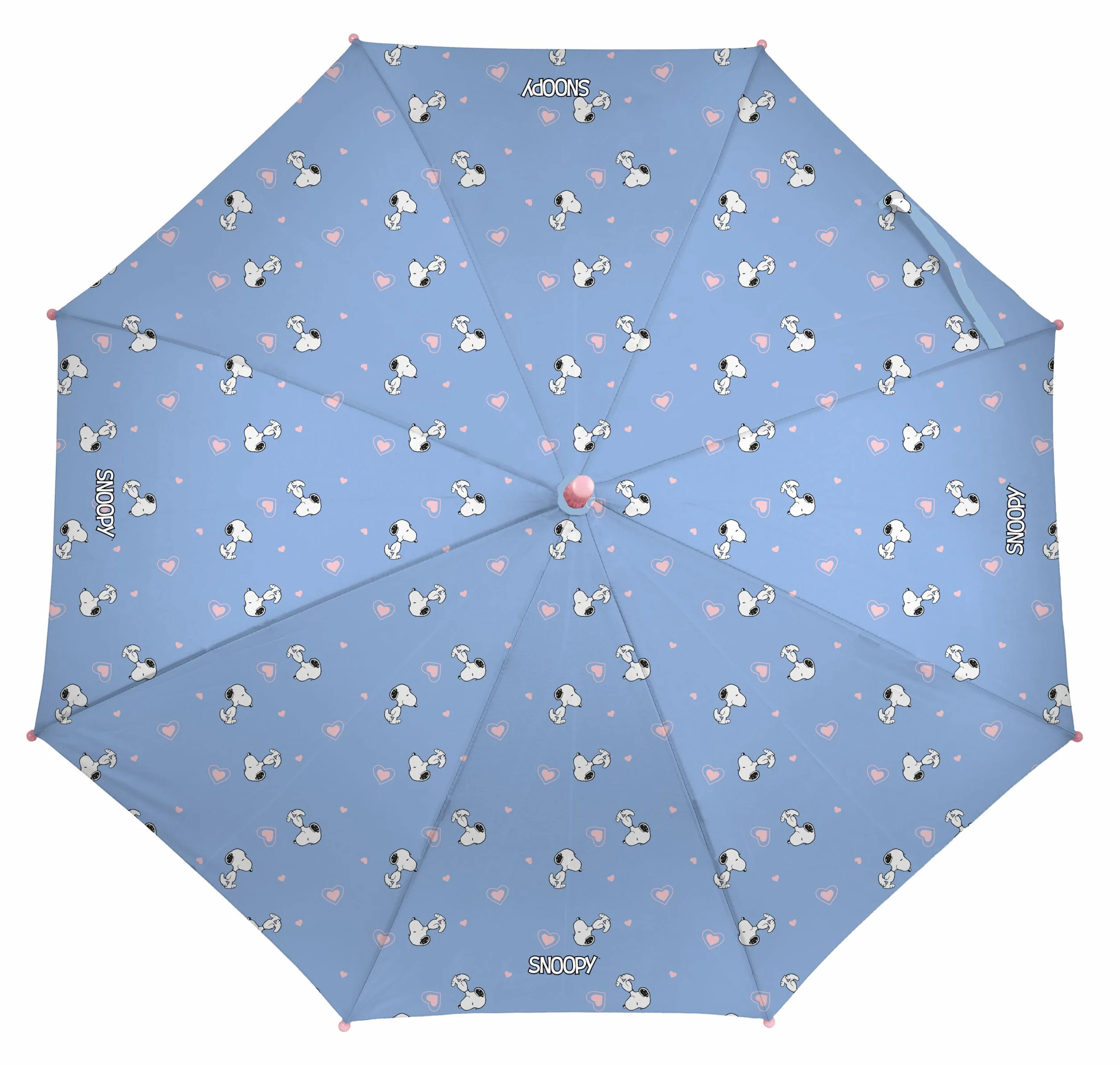 SNOOPY Parasol ręczny 48 cm poliester 8 paneli