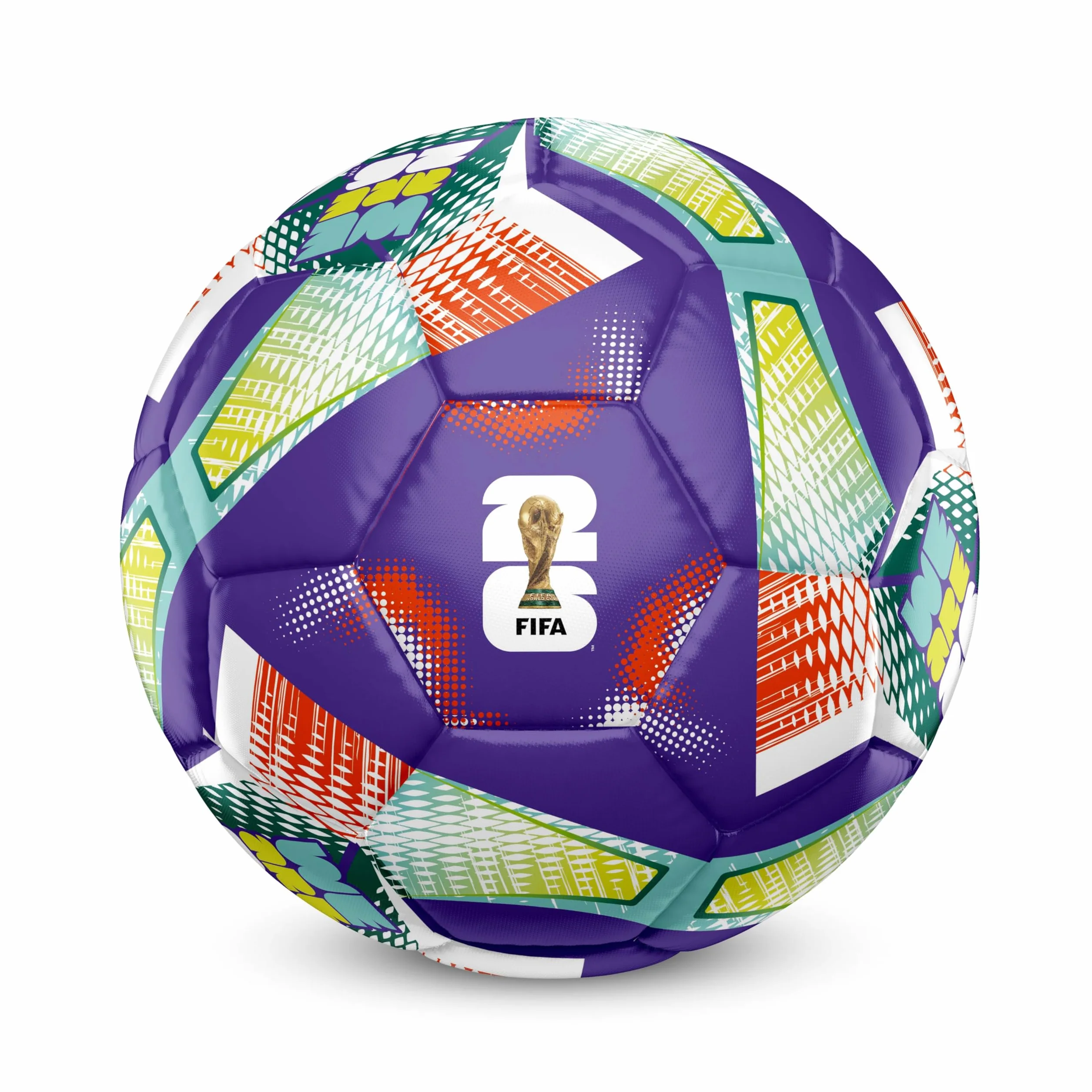 Hy-Pro Pallone da Calcio Taglia 5 FIFA Coppa del Mondo 2026 Ufficialmente Concesso in Licenza