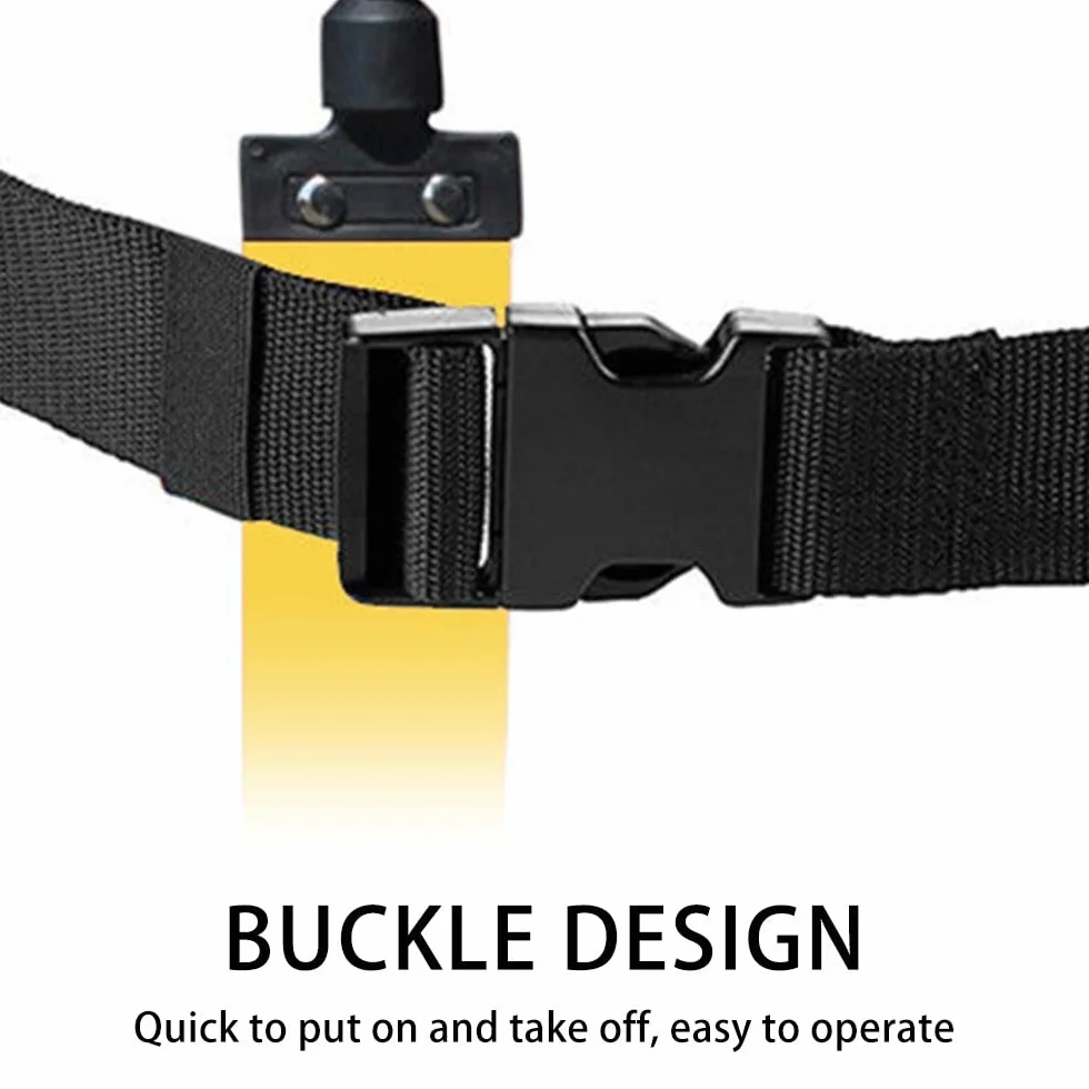 DONGKER Flag Football Belts, PVC Waist Belt 2 Flags Release Buckle per Allenamento
