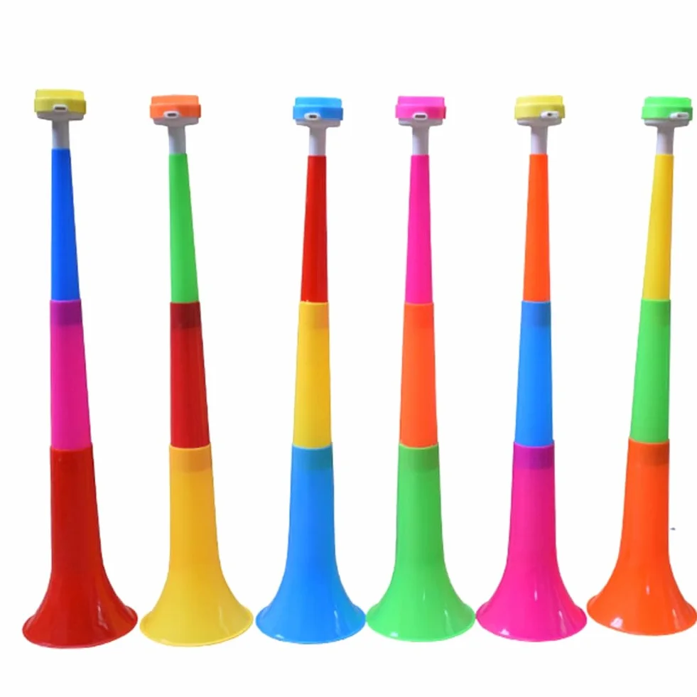 6 da stadio da 23 pollici, in plastica per sportivi, calcio (colore casuale)