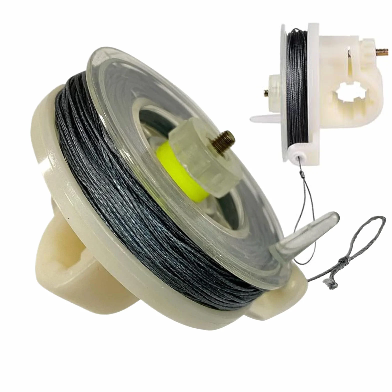 Trip Wire Alarm Kit, Perimeter Alert System, Heavy-Duty Weatherproof, 82ft Steel Wire, for Camping Hunting Farm Survival