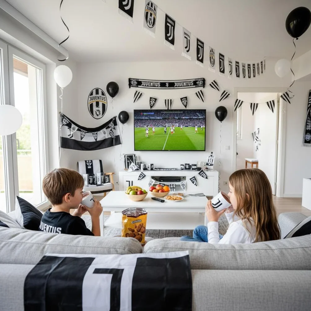 ILS I LOVE SHOPPING Tazza Ufficiale Bicchiere in plastica 360ml per Microonde con manico Tifoso BPA-free Made in Italy JUVENTUS