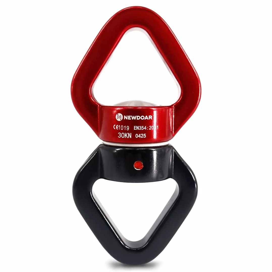 NewDoar Swing Swivel, Dispositivo Girevole Micro Rotatore Certificato CE 30KN per Altalena Danza Aerea Yoga