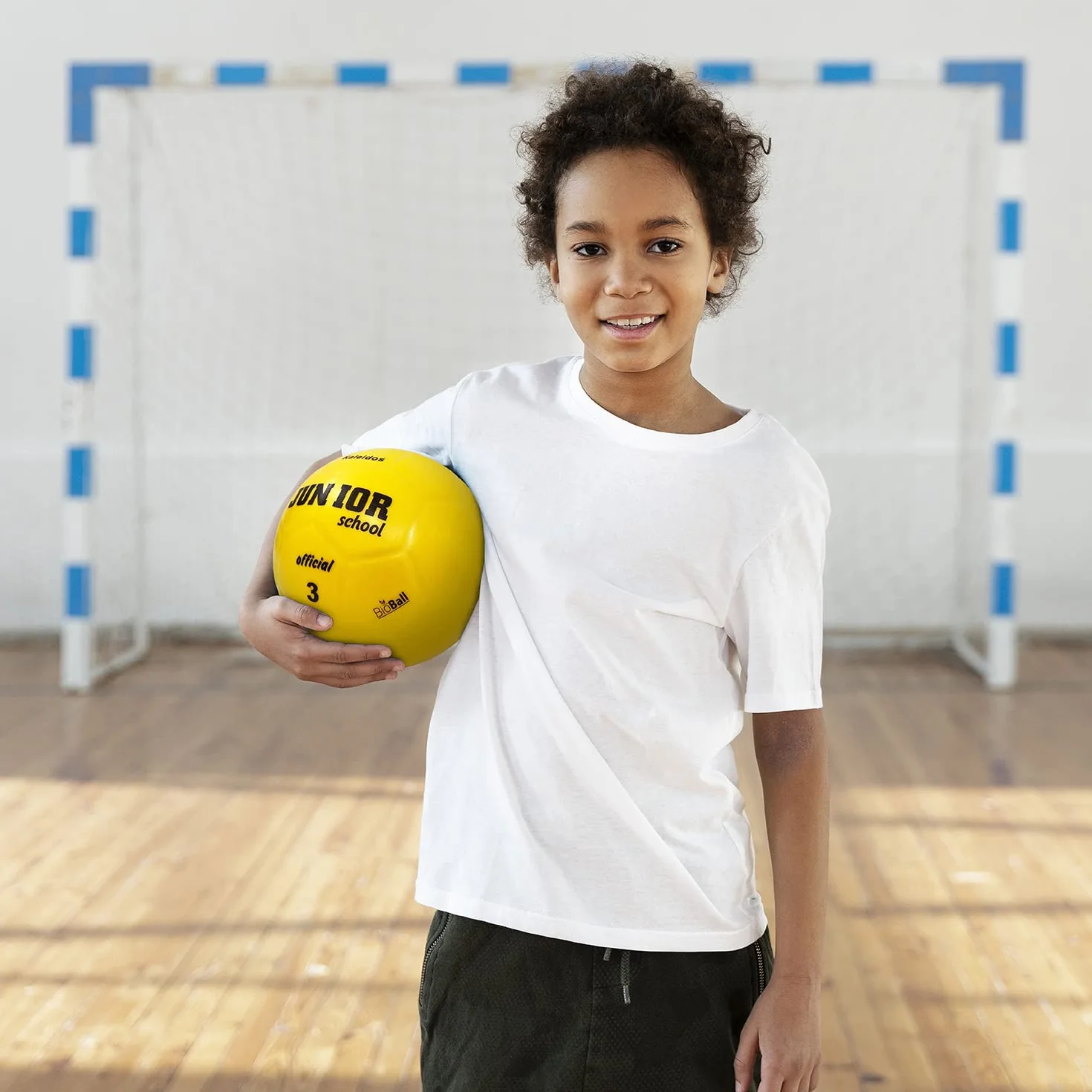 Mondo Sport Pallone da football JUNIOR 3 misura 3 300 g giallo