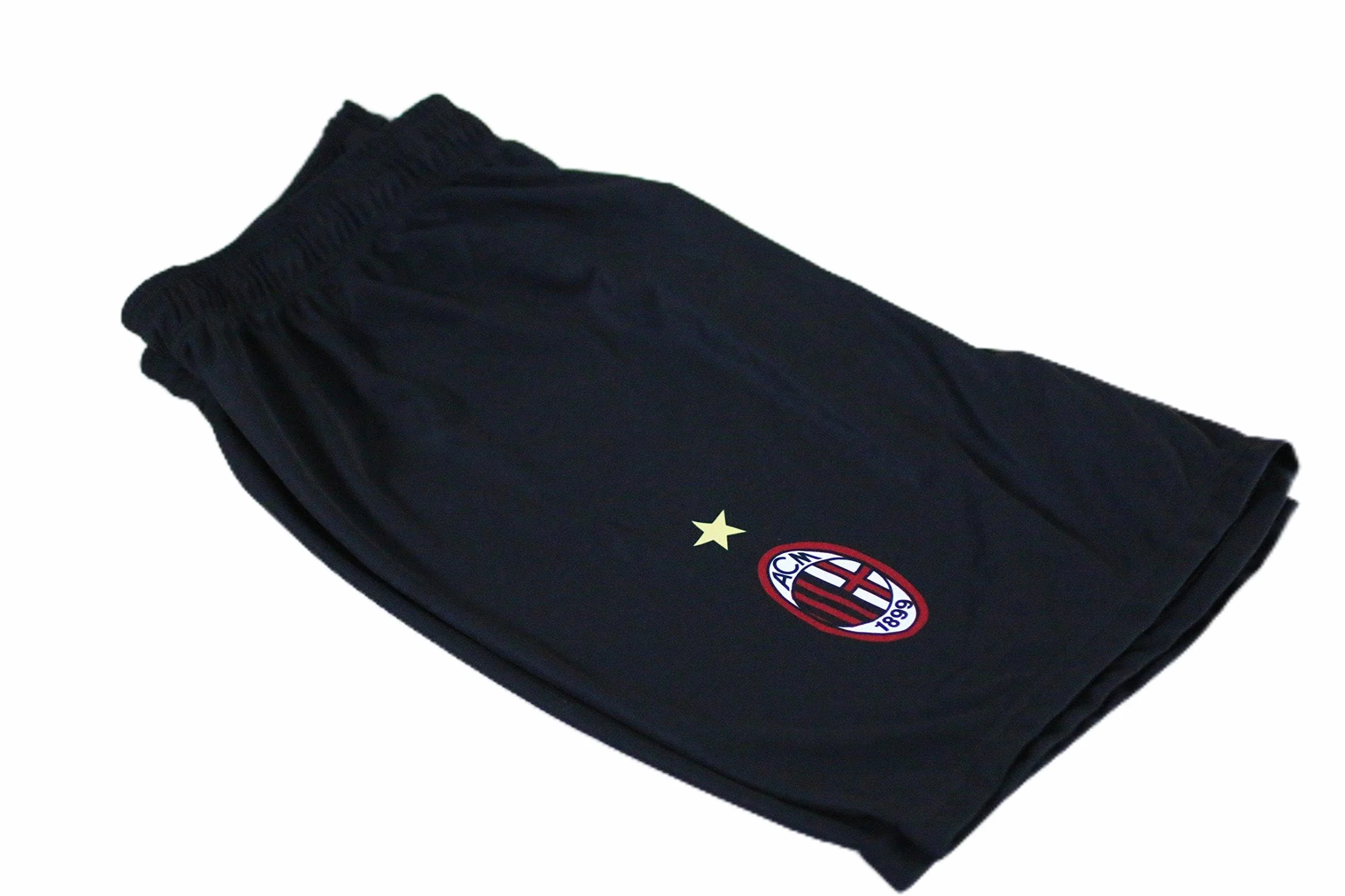PANTALONCINI MILAN UFFICIALE REPLICA adulto uomo bambino NERO