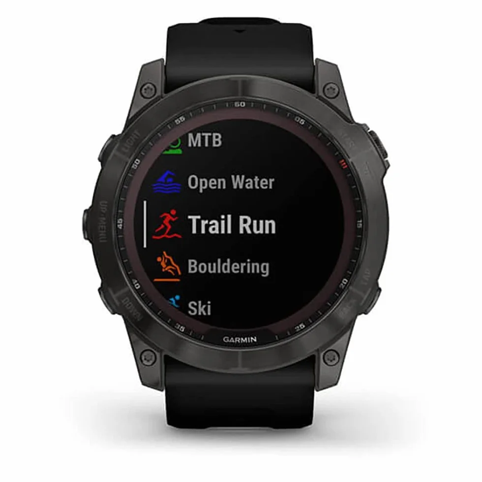 Garmin Fenix 7X Sapphire Solar - Grigio Carbonio DLC Titanio (Rinnovato)
