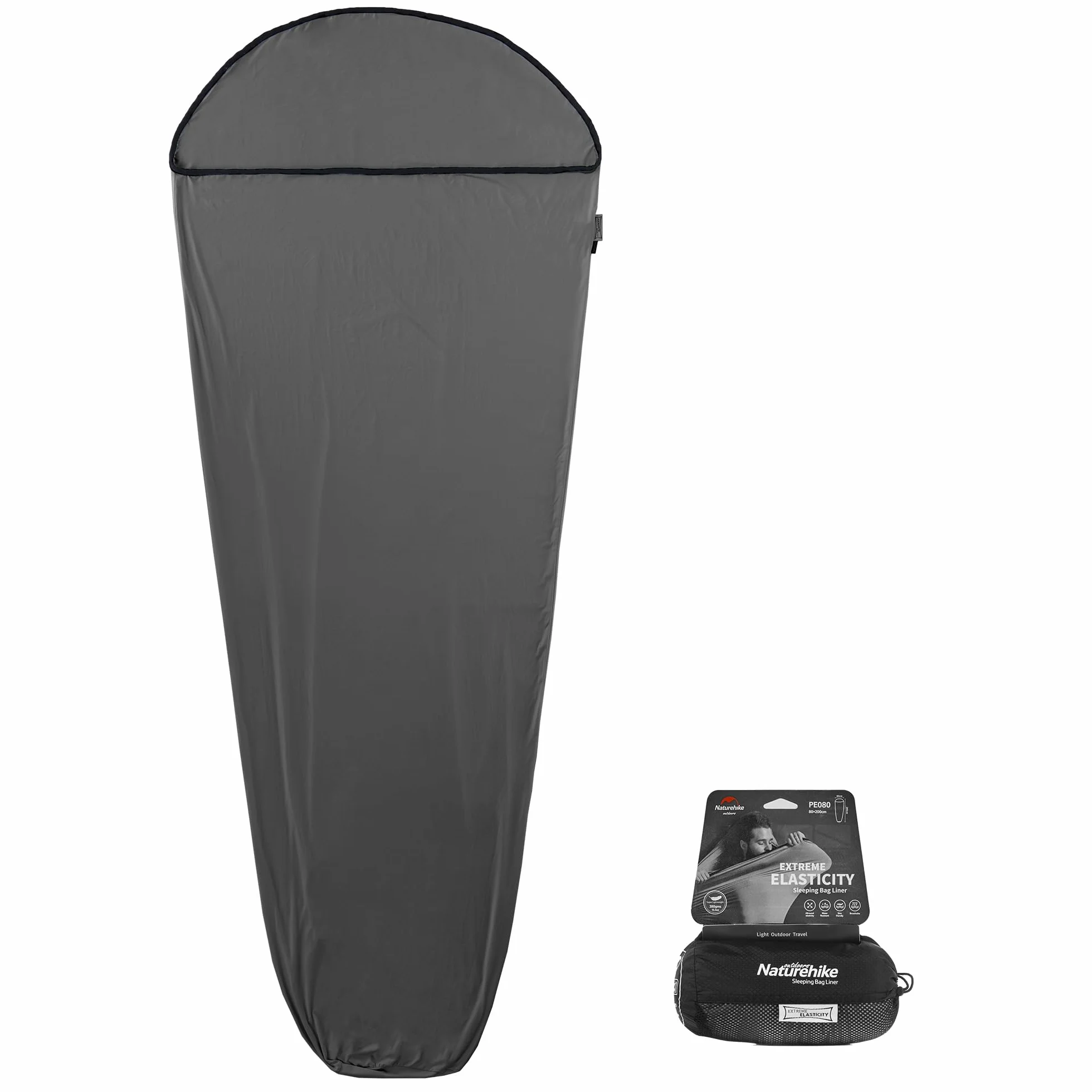 Naturehike Sacco a pelo ultraleggero 390 g Sleeping Bag Liner per backpacking