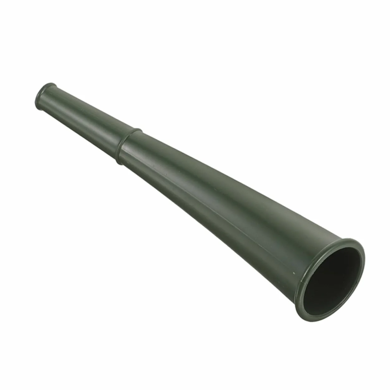 GARVALON Corno Portatile in Plastica Verde Militare per Tifo Calcistico e Allenamento, Corno da Festa Rumoroso per Eventi Sportivi all’Aperto, Strumento Acustico Compatto per Competizioni