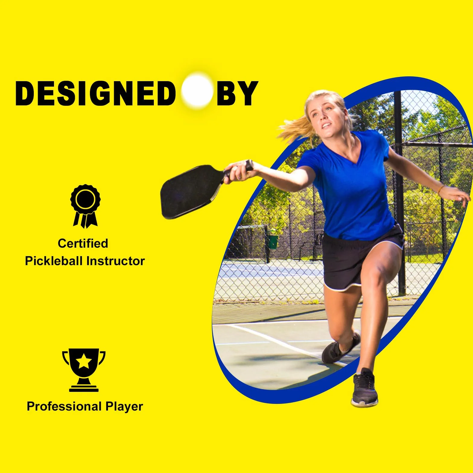 TOYMIS Pickleball Training Pad, Portable Pickleball Practice Poster, Wall Dink Pad for Any Wall