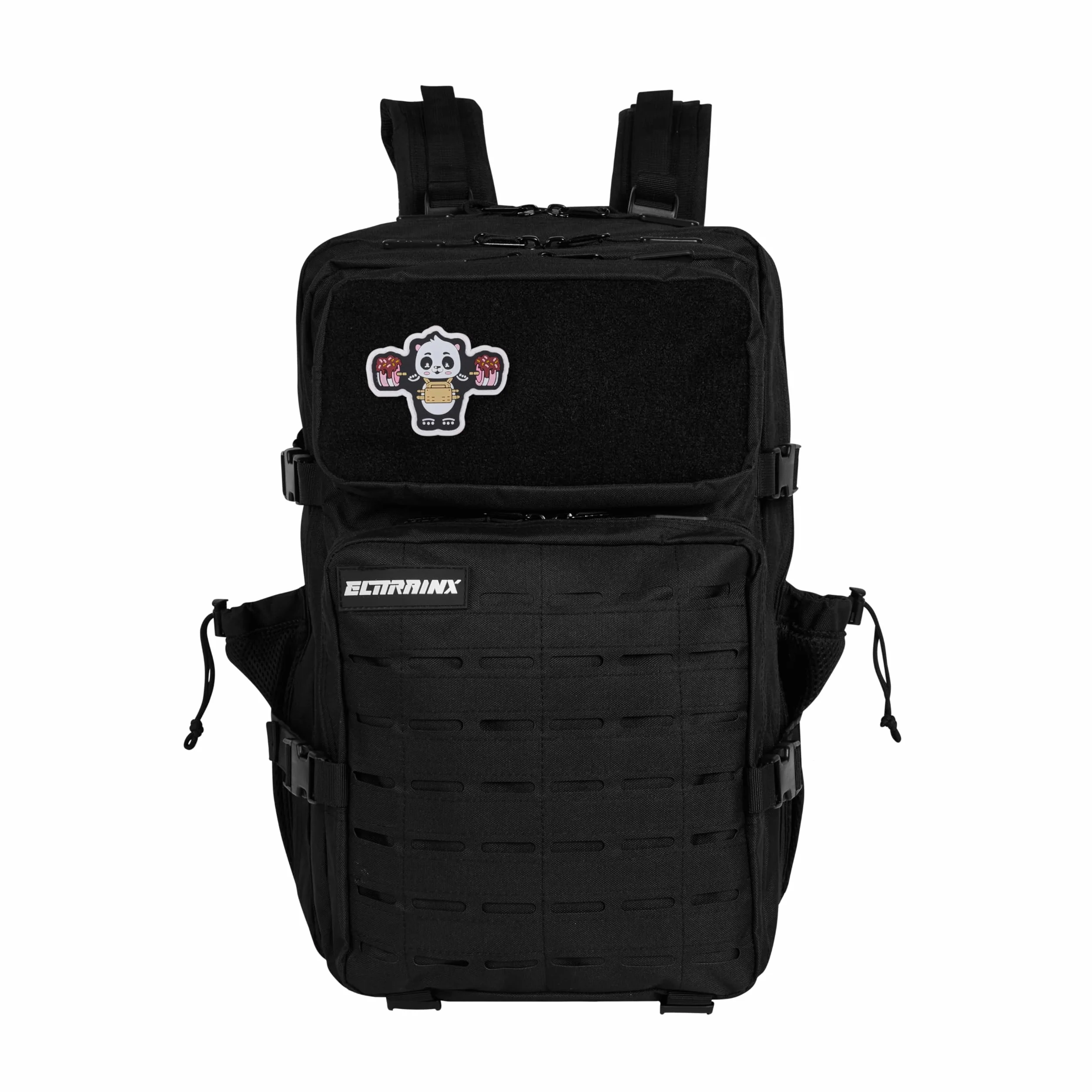 Toppa in gomma con retro adesivo, personalizzazione per zaini tattici e giubbotti da cross training e palestra Elitex Training (Cream Panda)