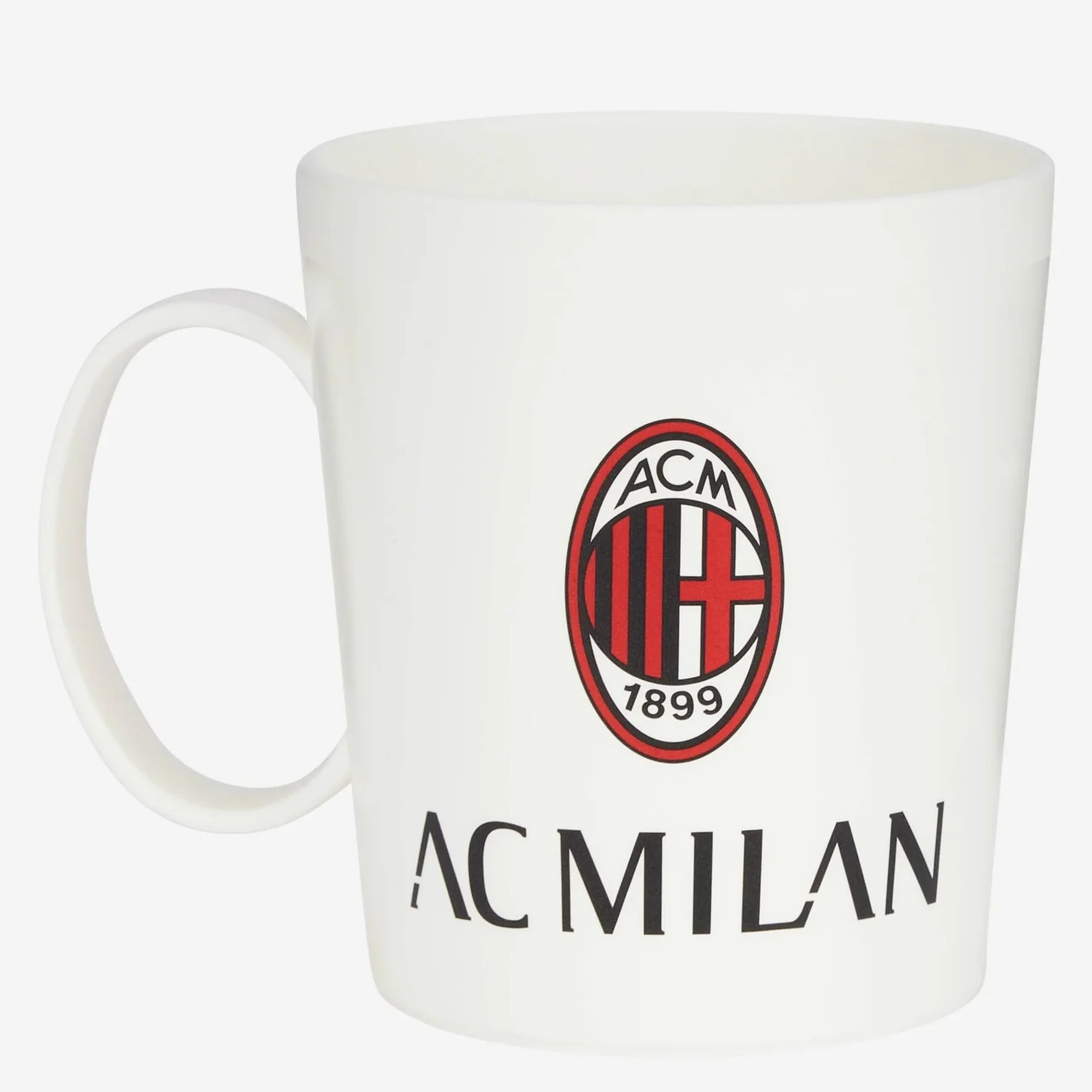 ILS I LOVE SHOPPING Set Regalo Bicchiere Tazza Tifoso Senza BPA Prodotto Ufficiale MILAN