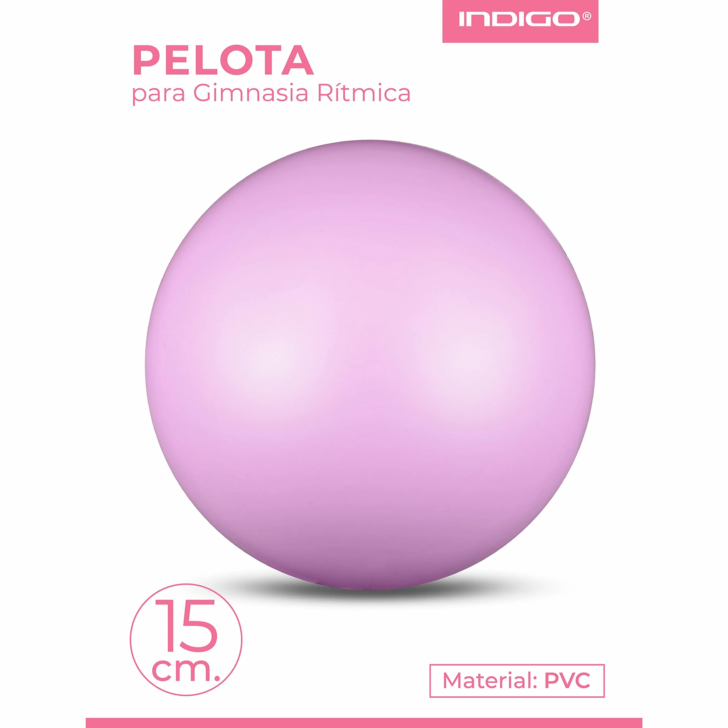 DRUNA Palla Ginnastica Ritmica PVC 300 g 15 cm