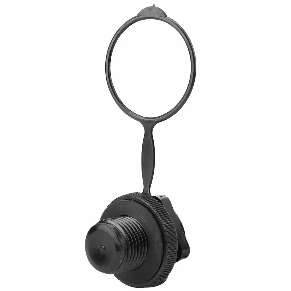 Valvola dell'Aria Gonfiabile da 24 Mm per Barca, Ricambio Bouchon Spa, KIMISS Plastica Nera 22 Mm