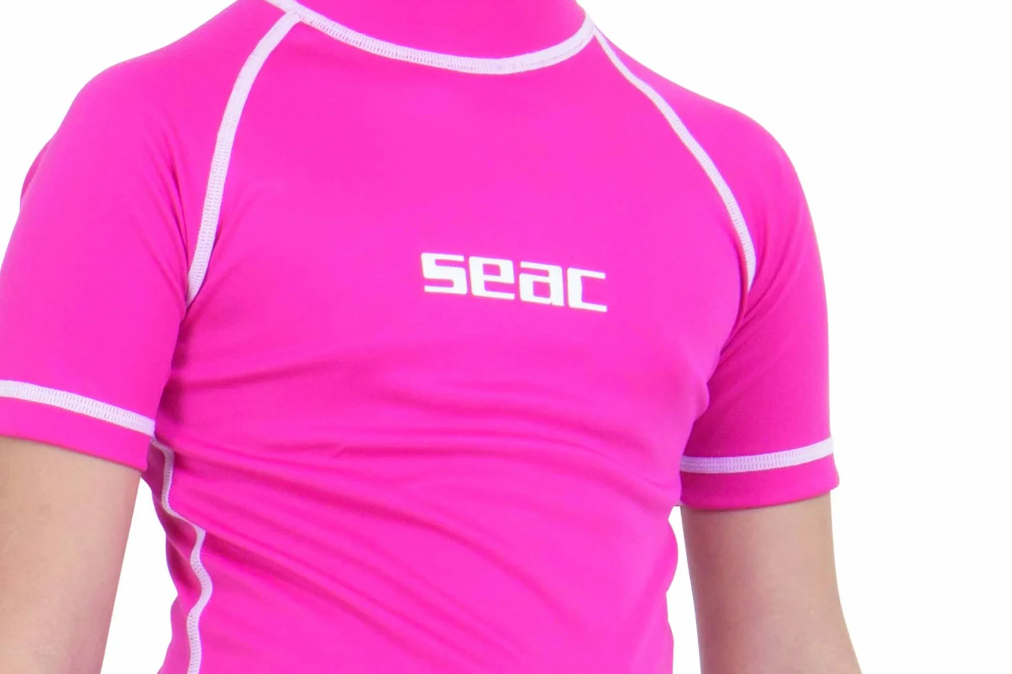 SEAC T-Sun Short Maglia Protettiva per Bambini Rash Guard per Snorkeling e Nuoto Anti UV Unisex Bambini