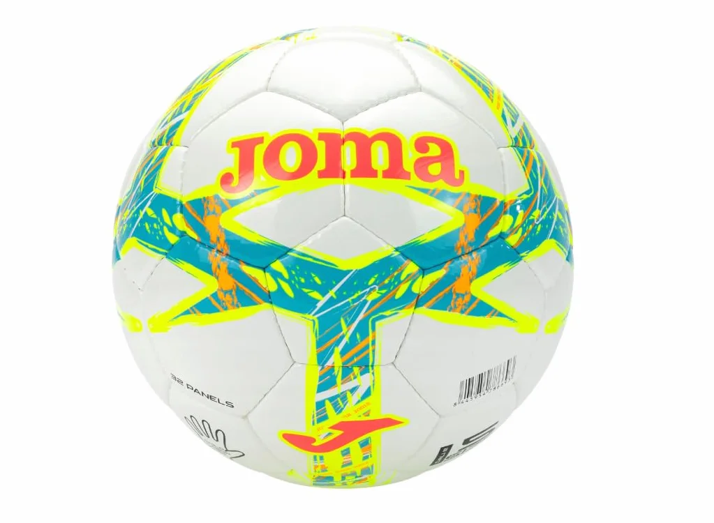 Joma Pallone da Calcio Dali III, Bianco, Misure 3-5