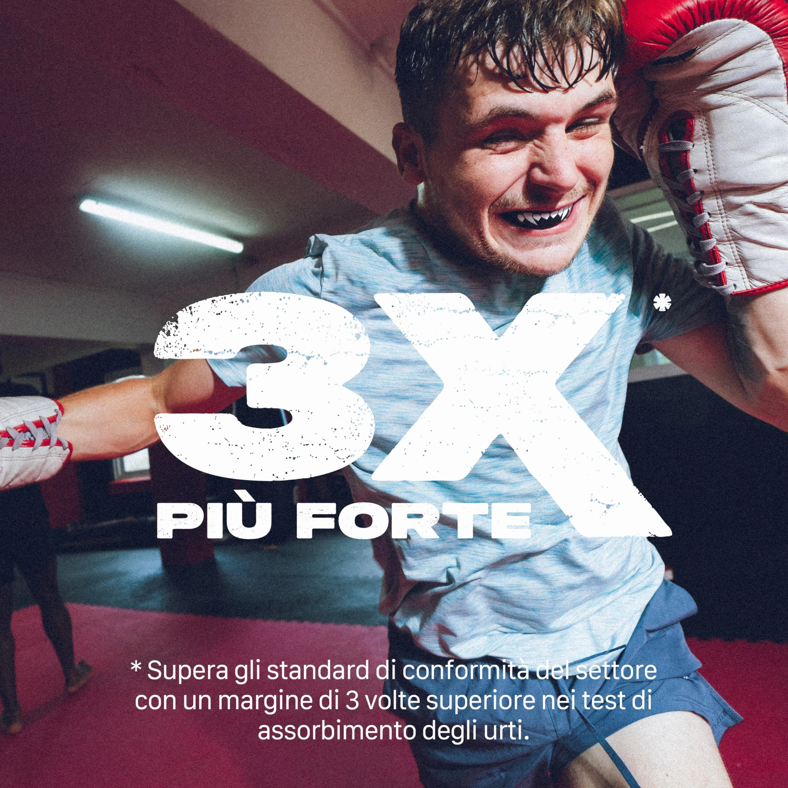 SAFEJAWZ Paradenti Sportivo Slim Fit Adulti Bambini Contatto Completo Rugby MMA Hockey Judo Boxe